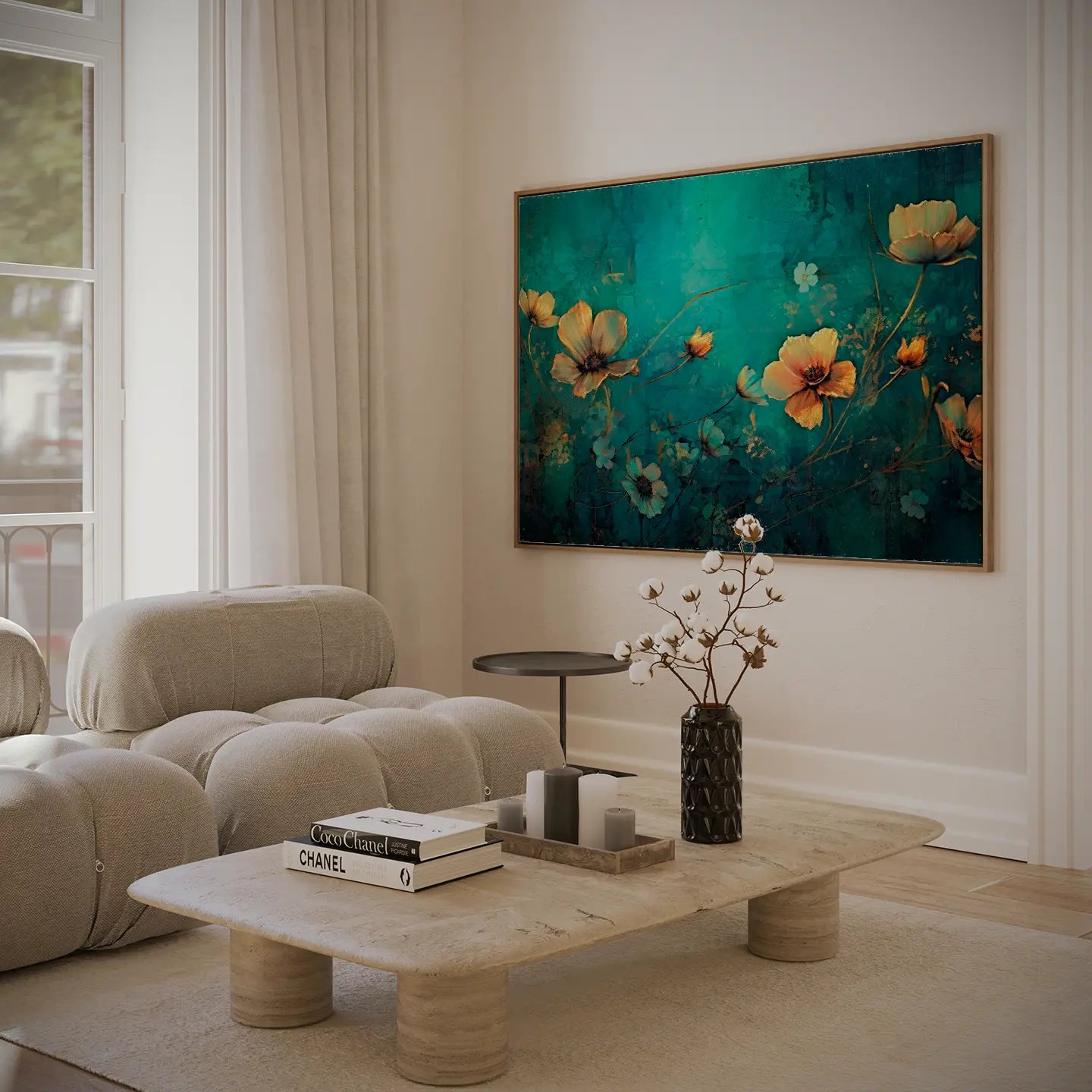 Floral Canvas Wall Art SAD722