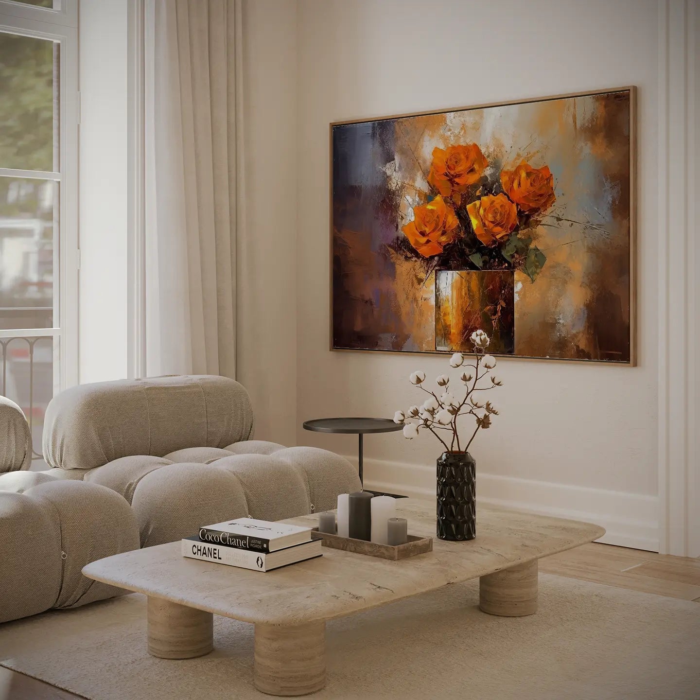 Floral Canvas Wall Art SAD574
