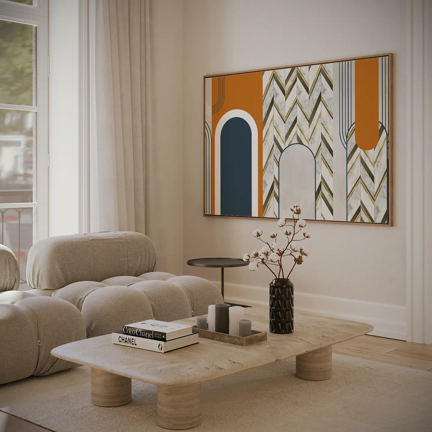 Abstract Canvas Wall Art SAD587