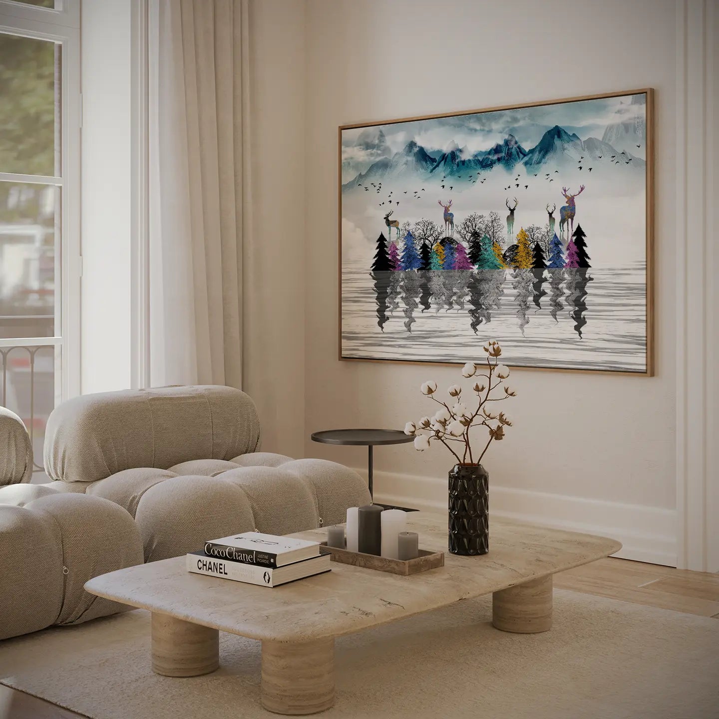 Abstract Canvas Wall Art SAD630