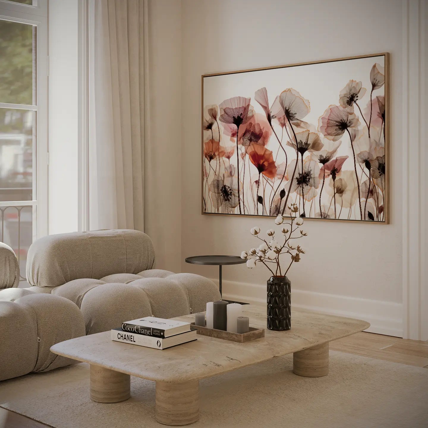 Floral Canvas Wall Art SAD740