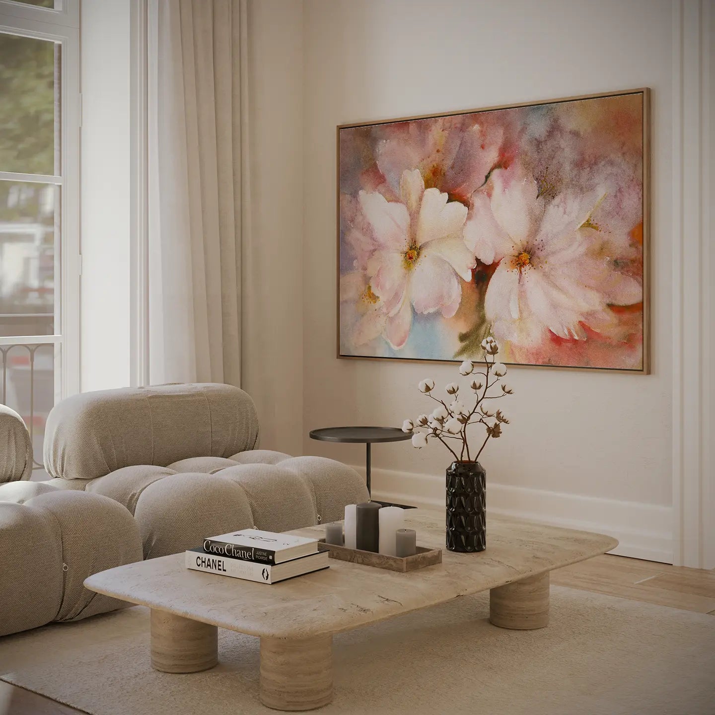Floral Canvas Wall Art SAD584