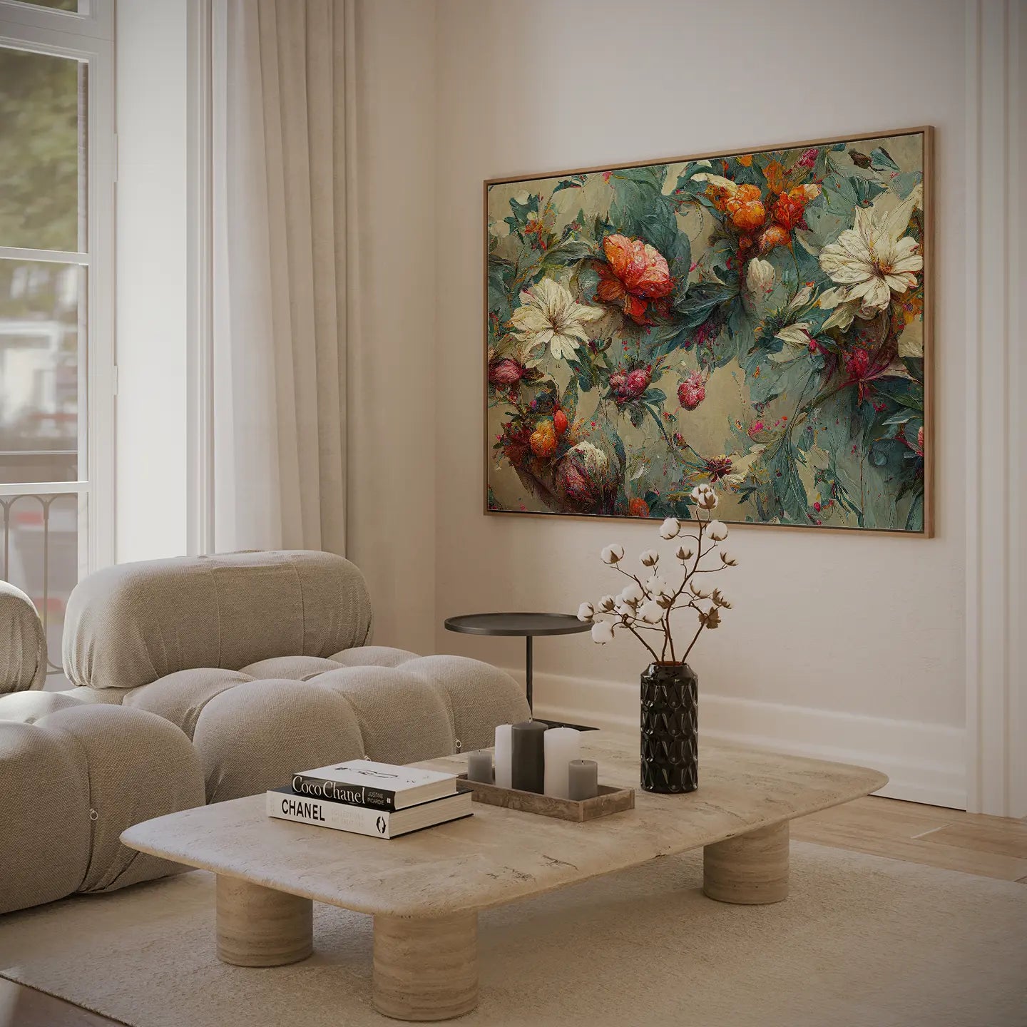 Floral Canvas Wall Art SAD699
