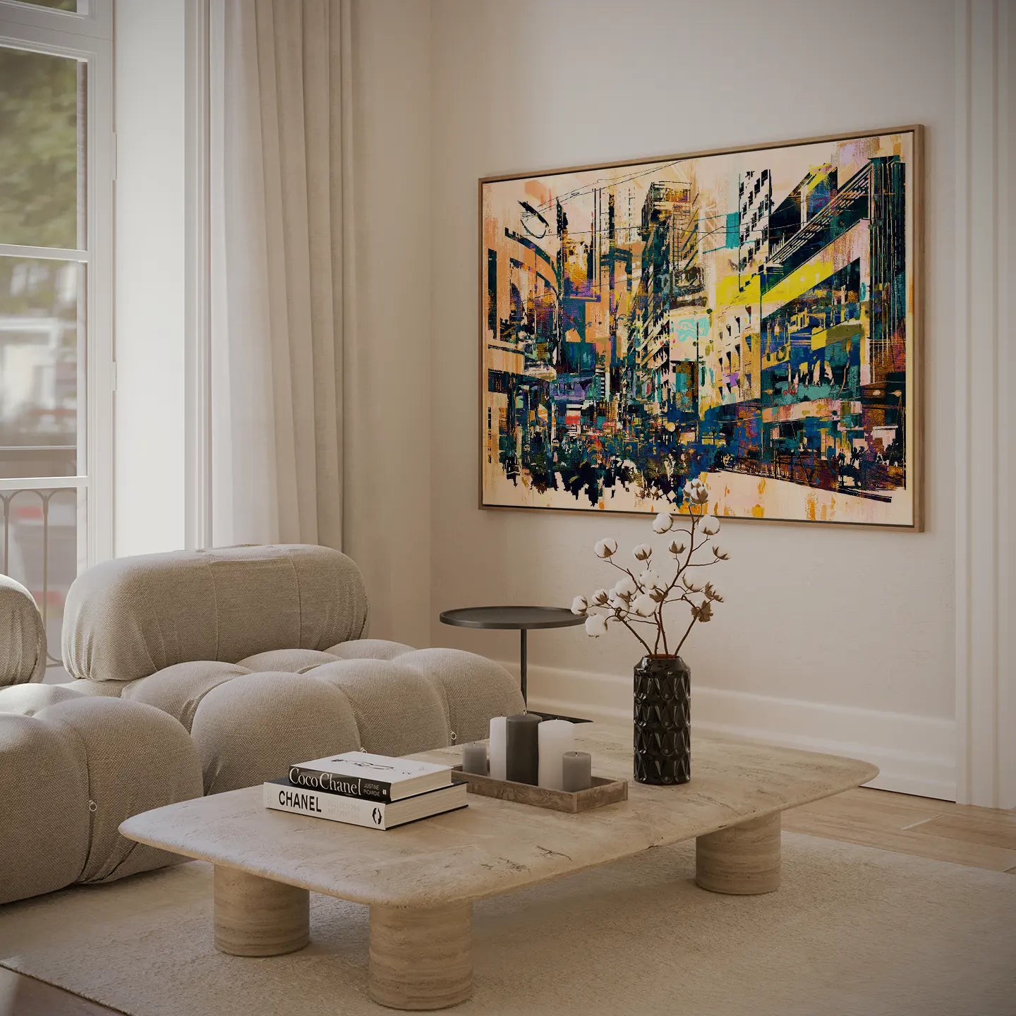 Abstract Canvas Wall Art SAD832