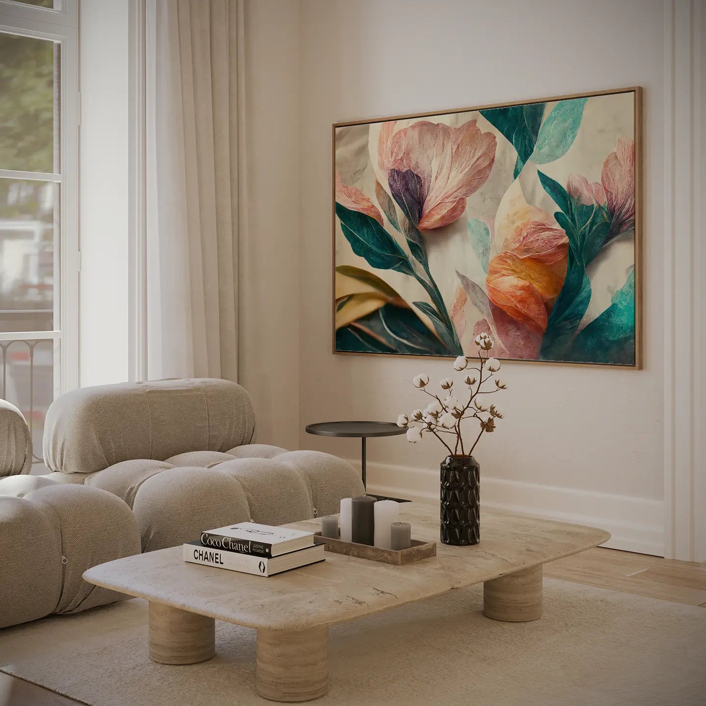 Floral Canvas Wall Art SAD716