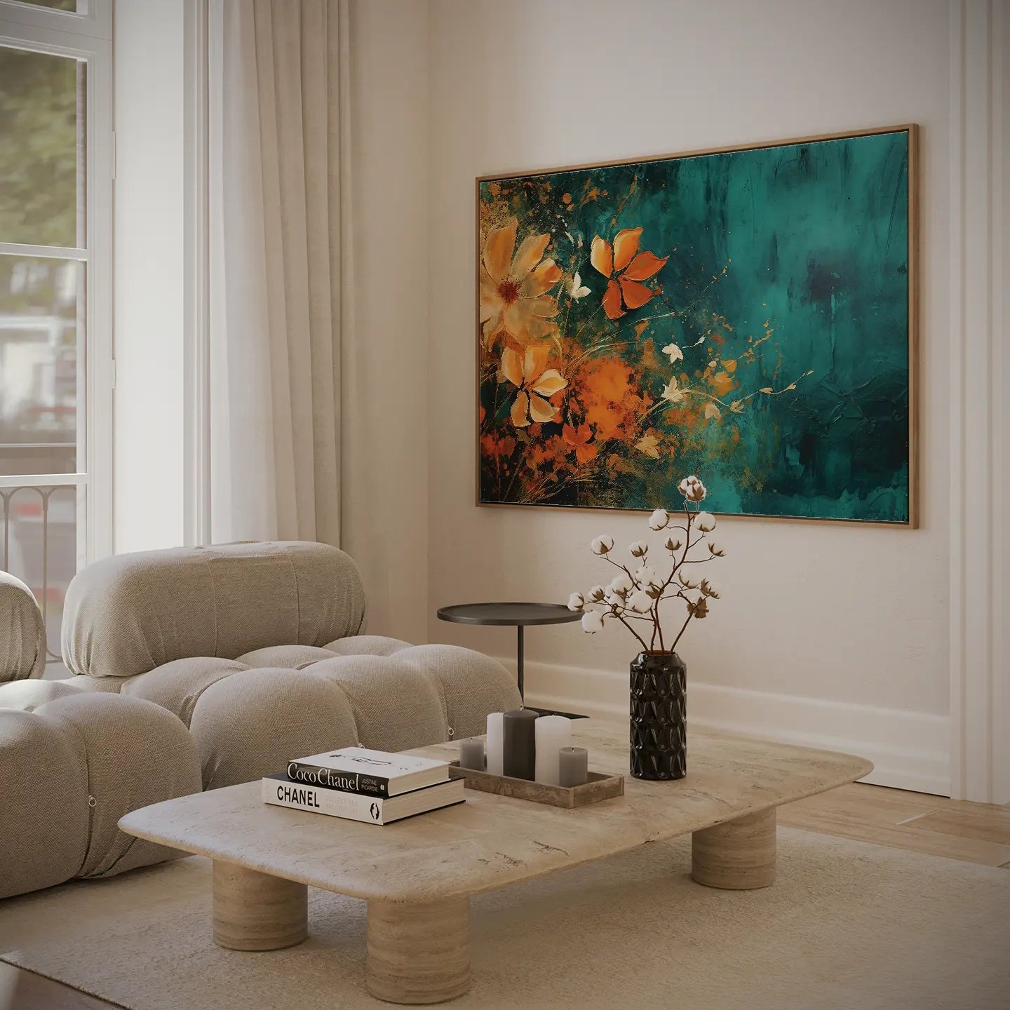 Floral Canvas Wall Art SAD600