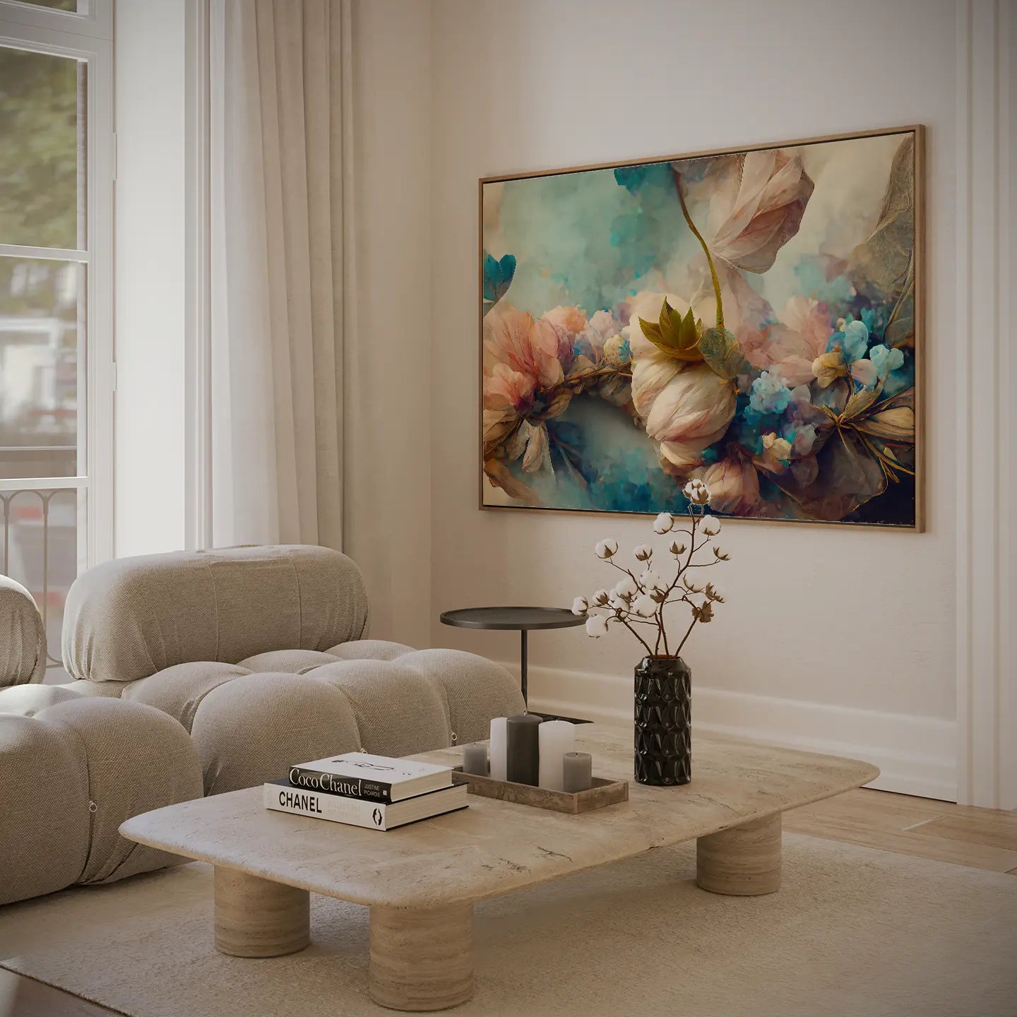 Floral Canvas Wall Art SAD578