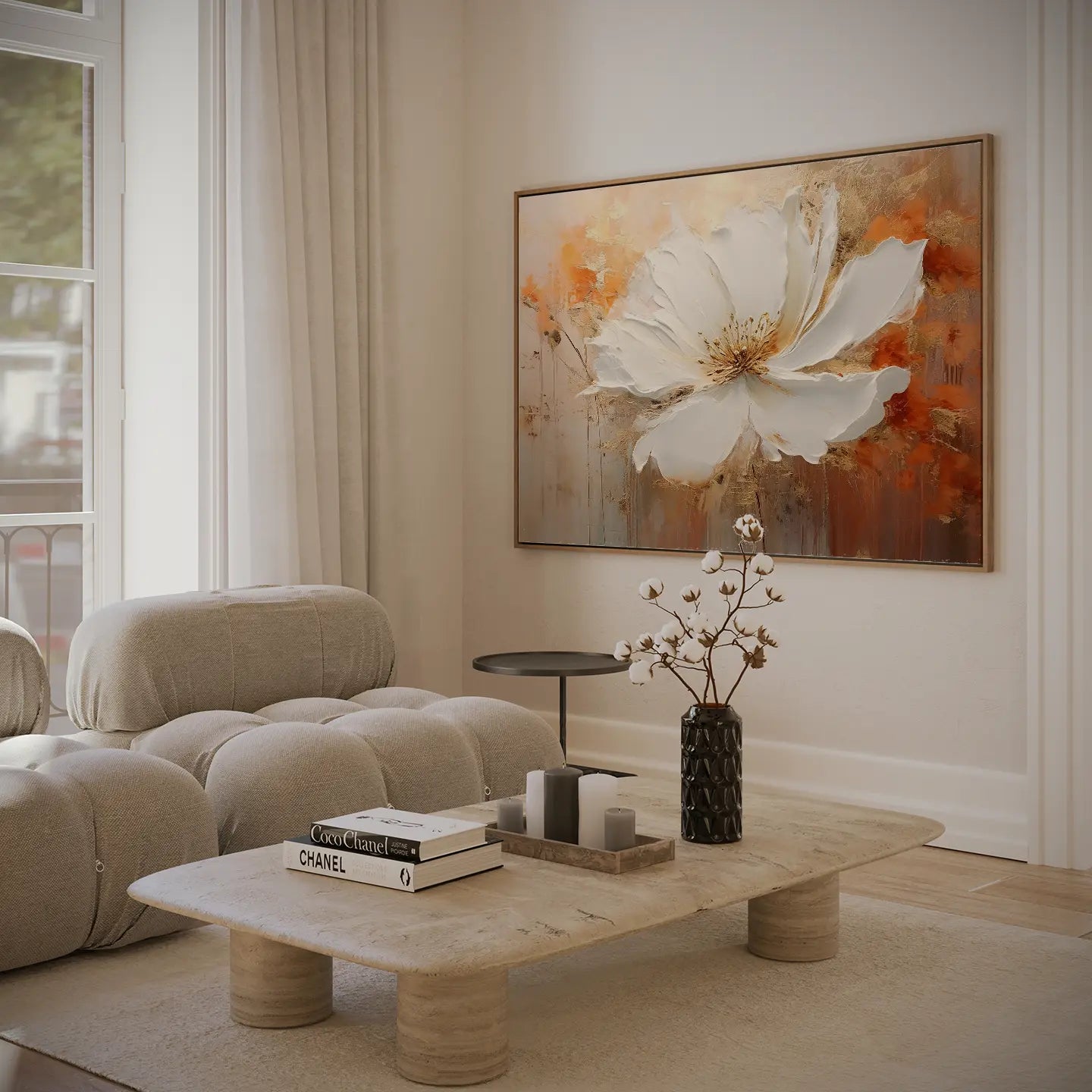 Floral Canvas Wall Art SAD556