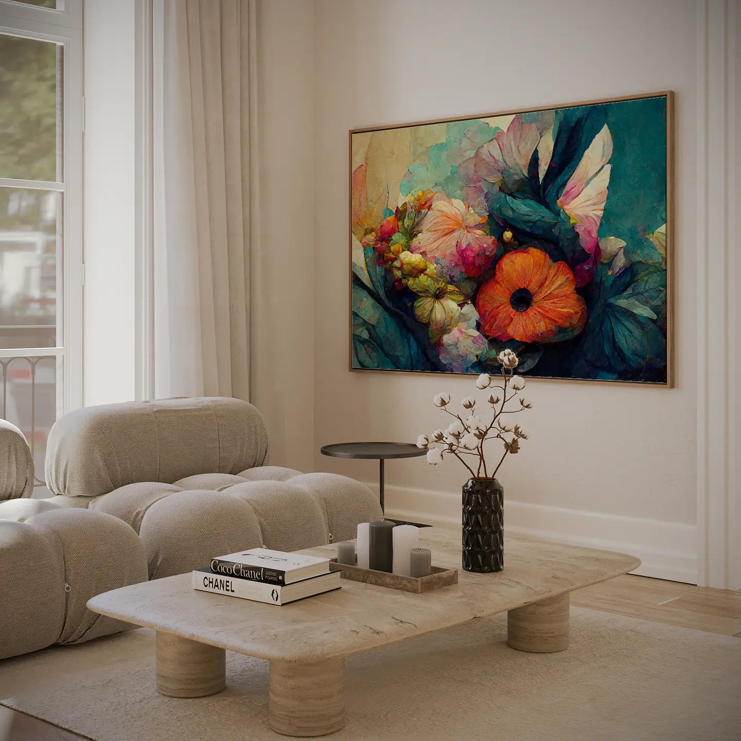 Floral Canvas Wall Art SAD685