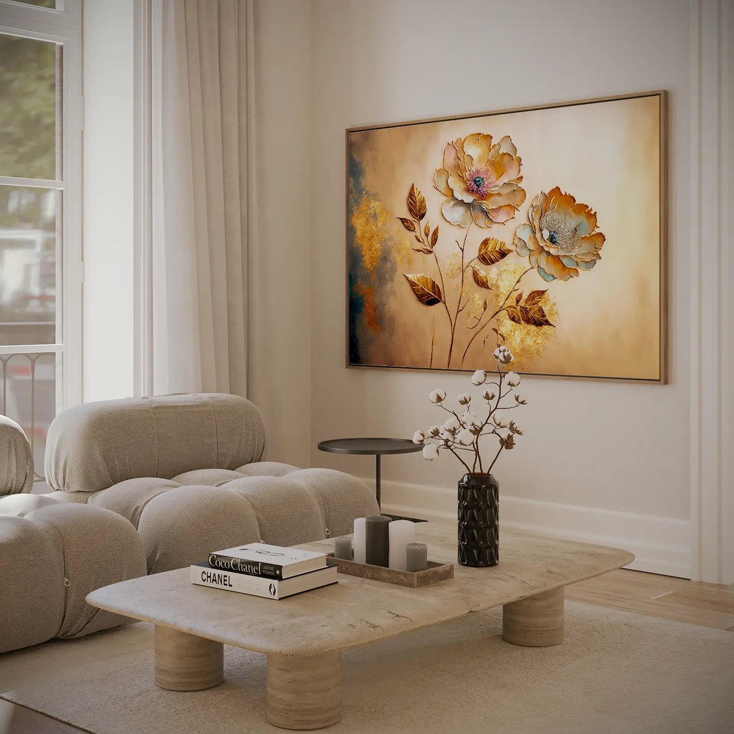 Floral Canvas Wall Art SAD558