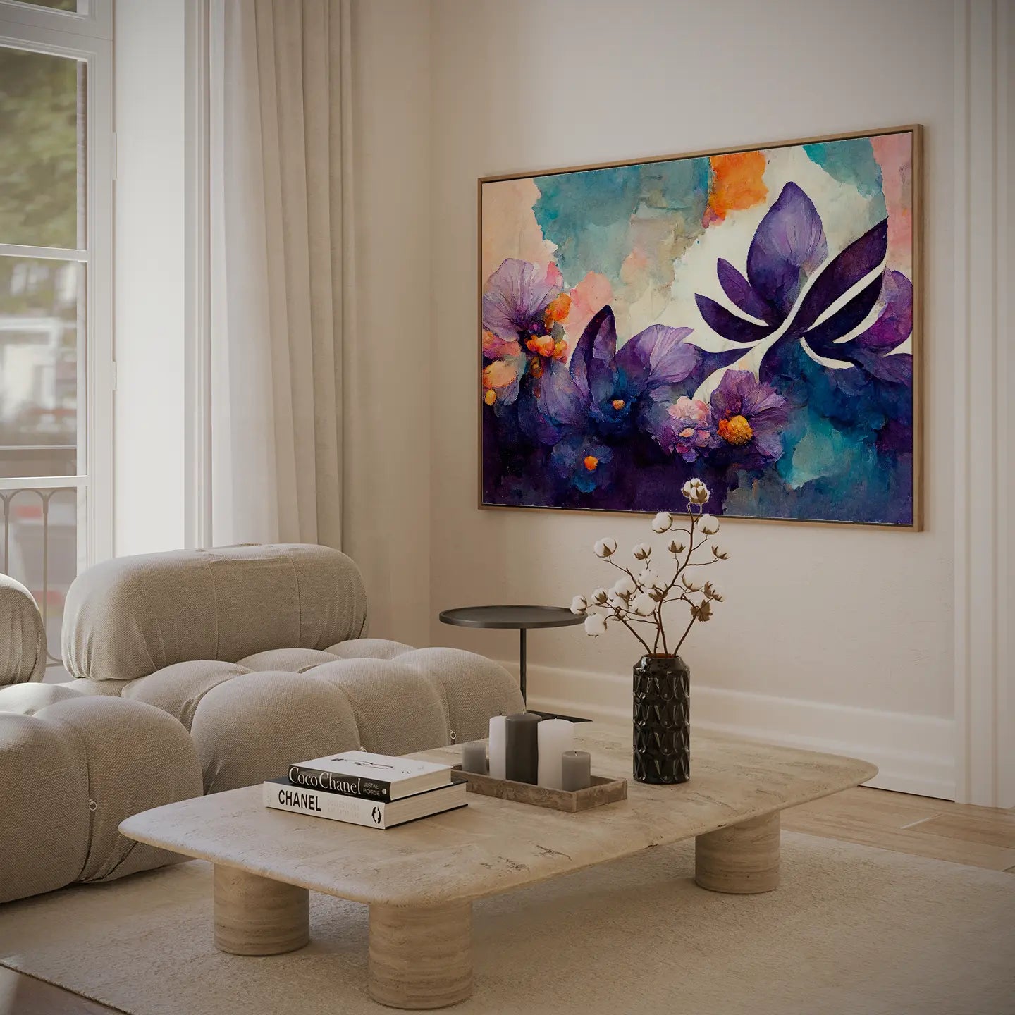 Floral Canvas Wall Art SAD683