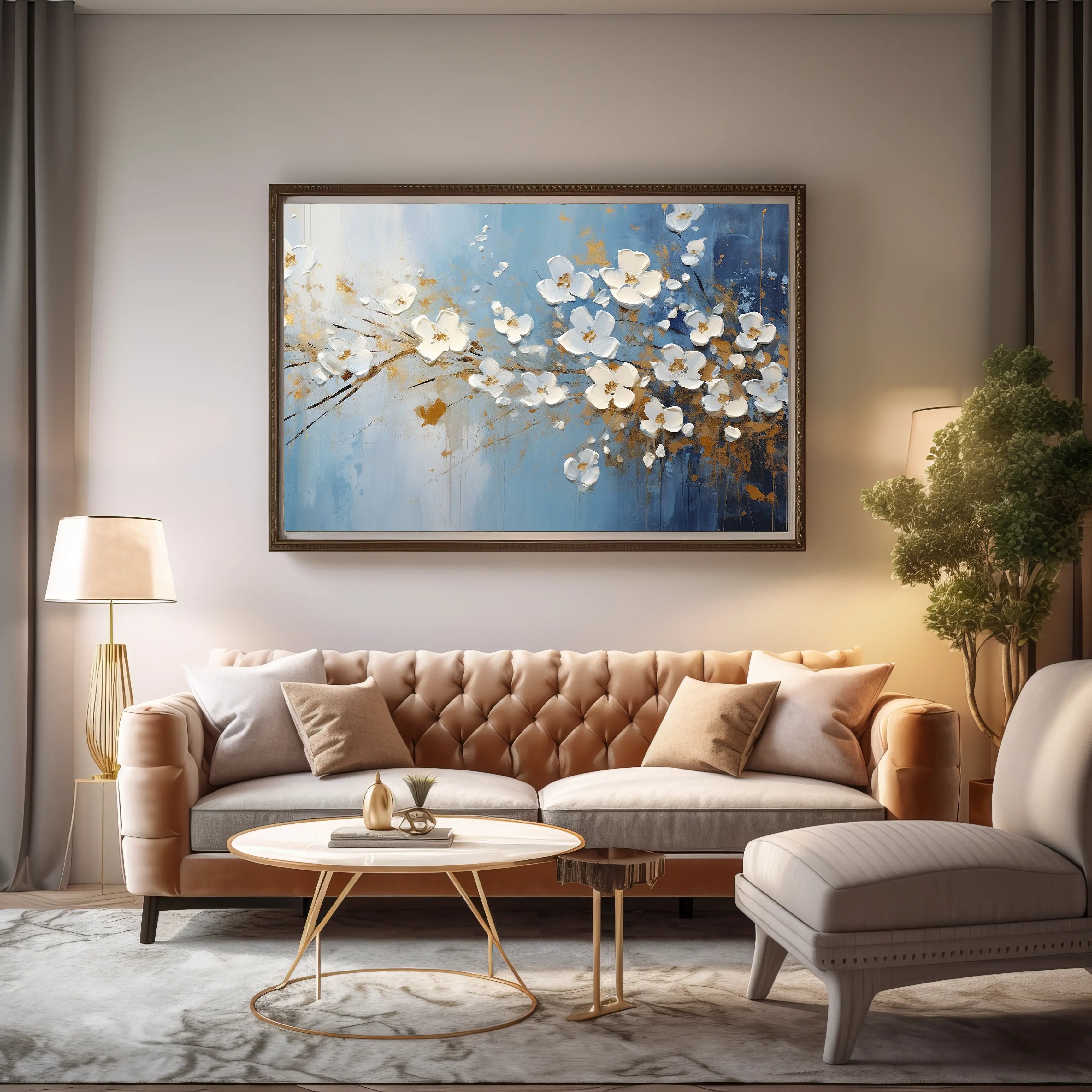 Floral Canvas Wall Art SAD551