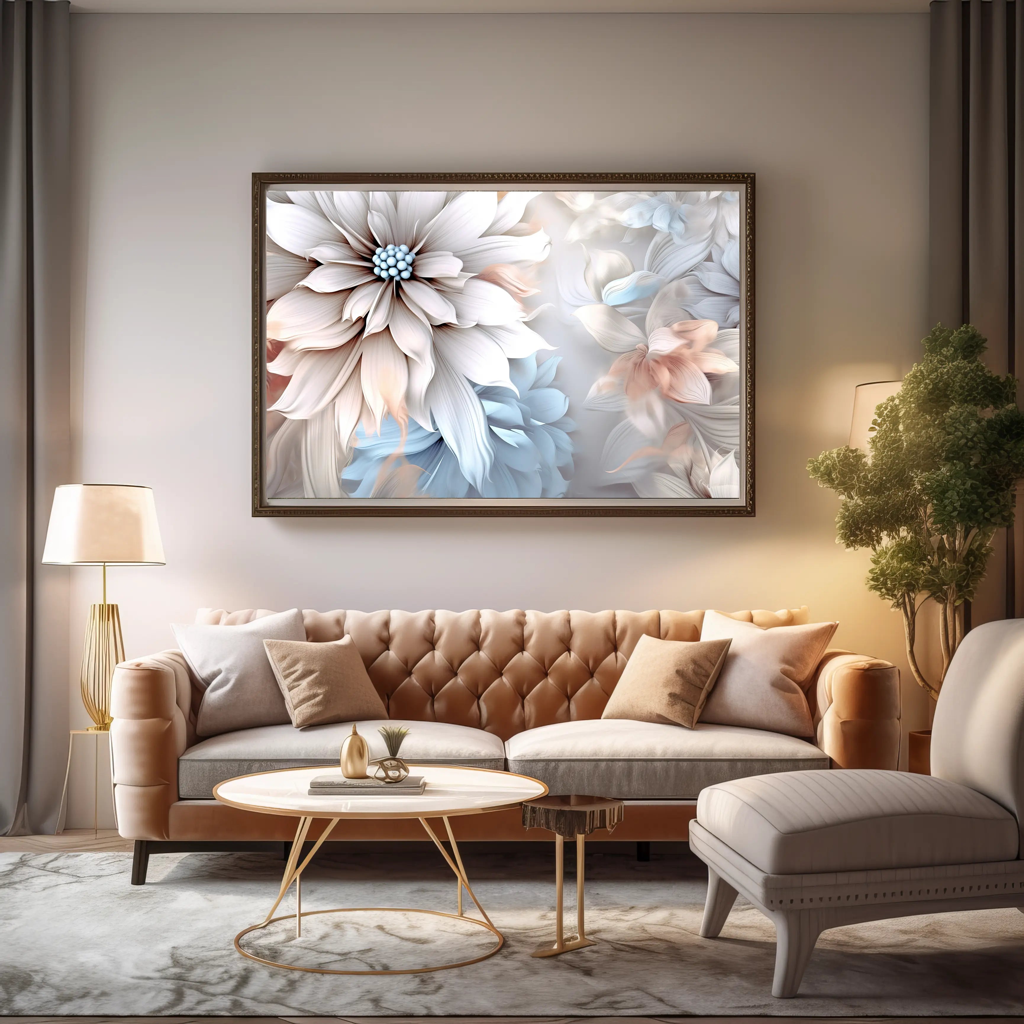 Floral Canvas Wall Art SAD1701