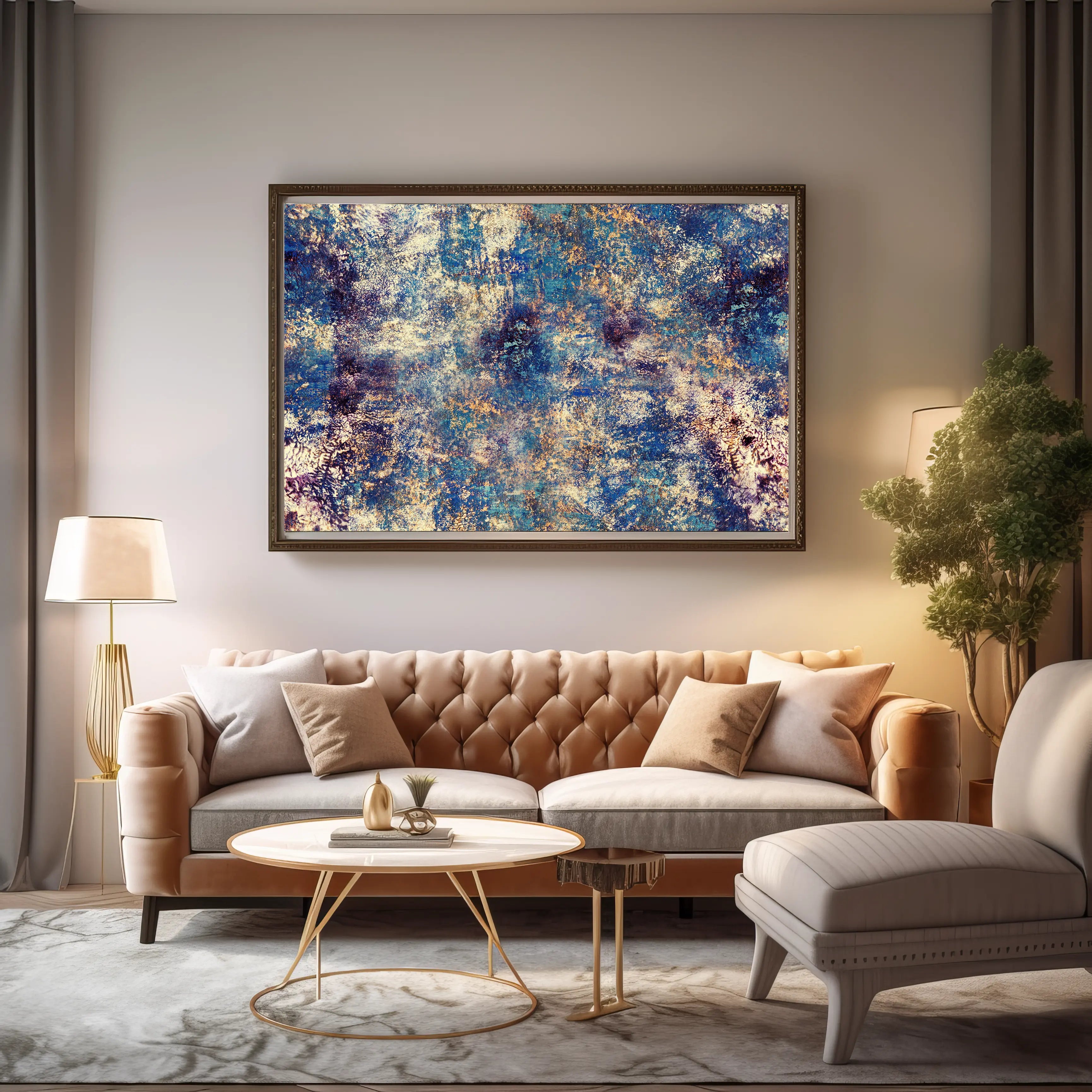 Abstract Canvas Wall Art SAD861