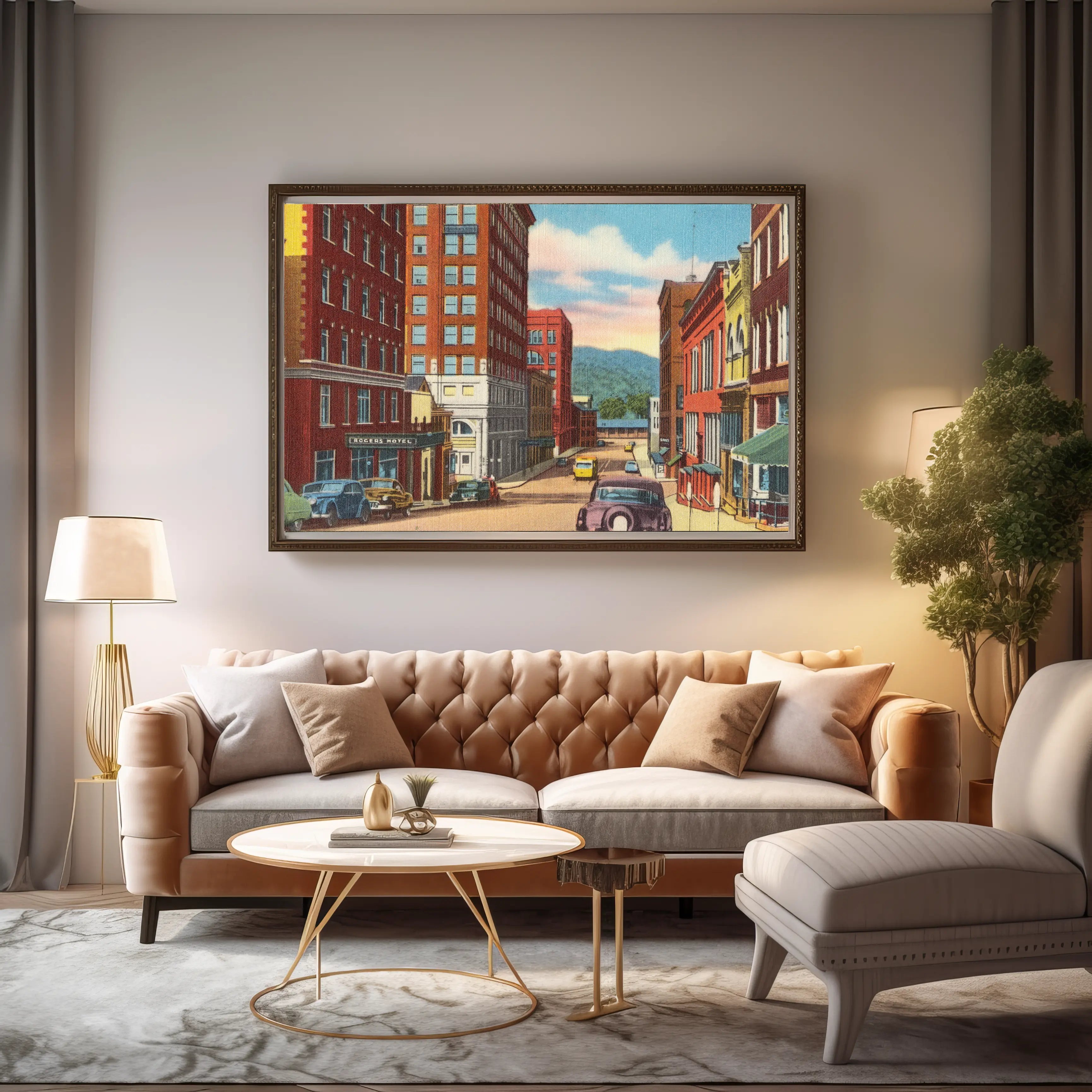 Landscape Canvas Wall Art SAD758