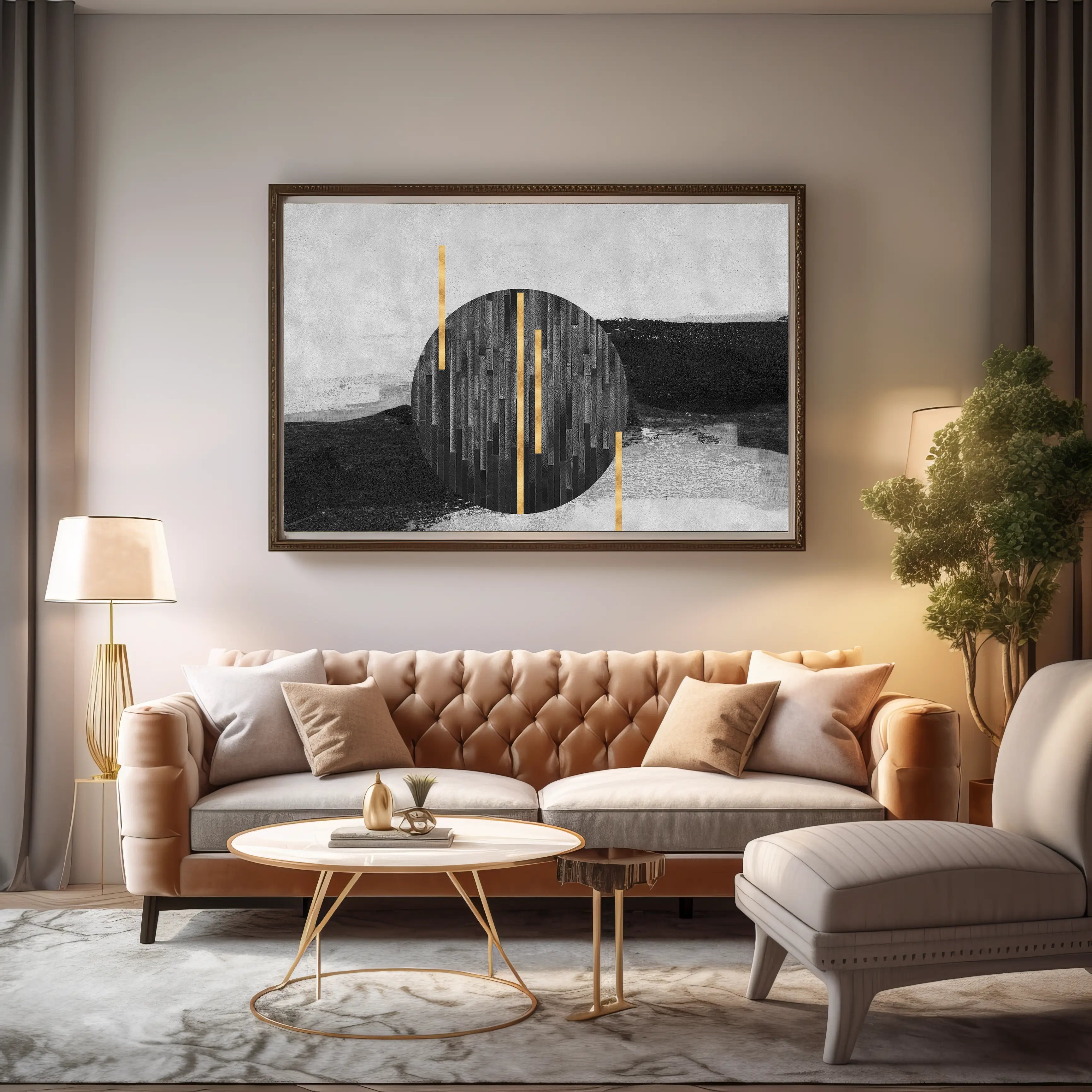 Abstract Canvas Wall Art SAD602