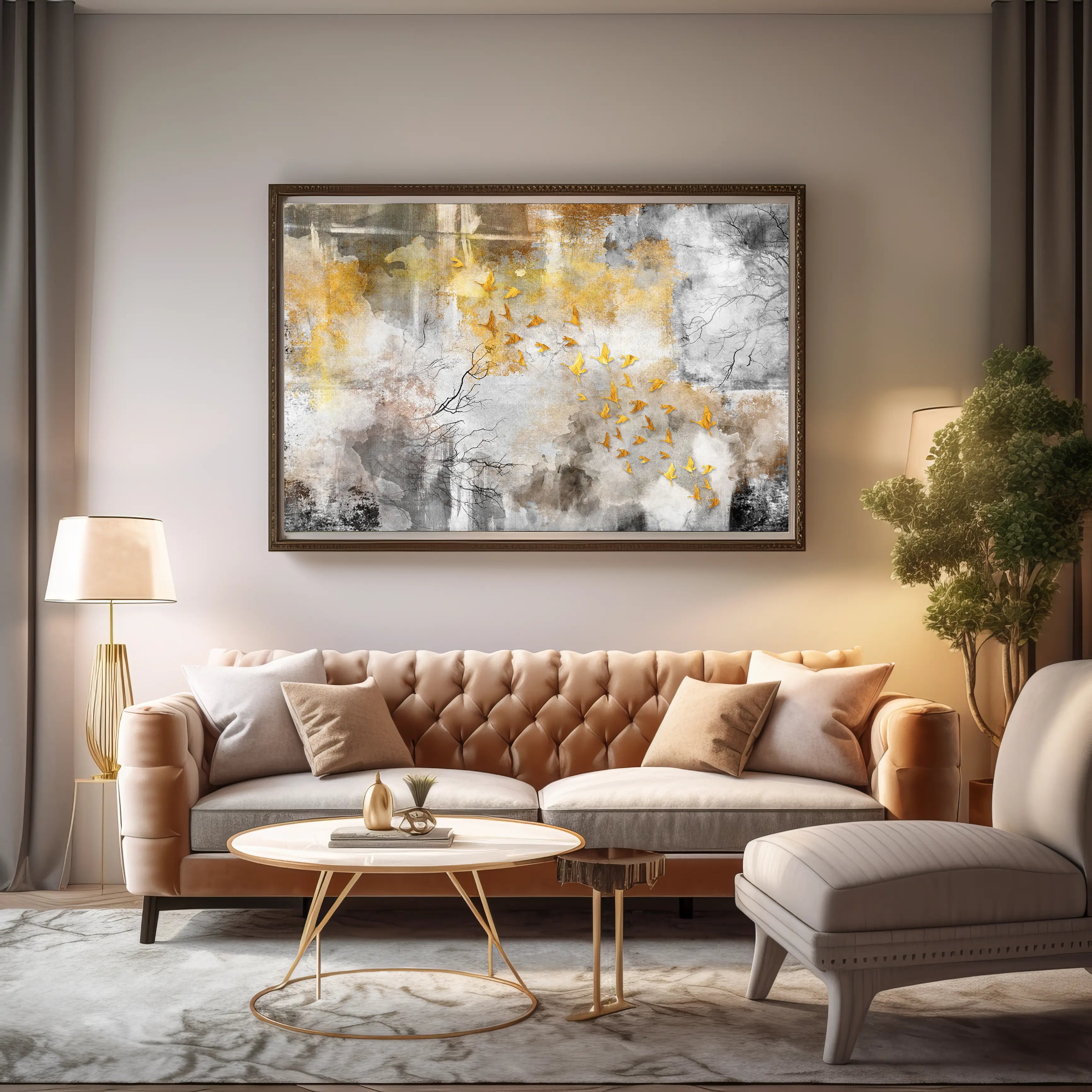 Abstract Canvas Wall Art SAD1023