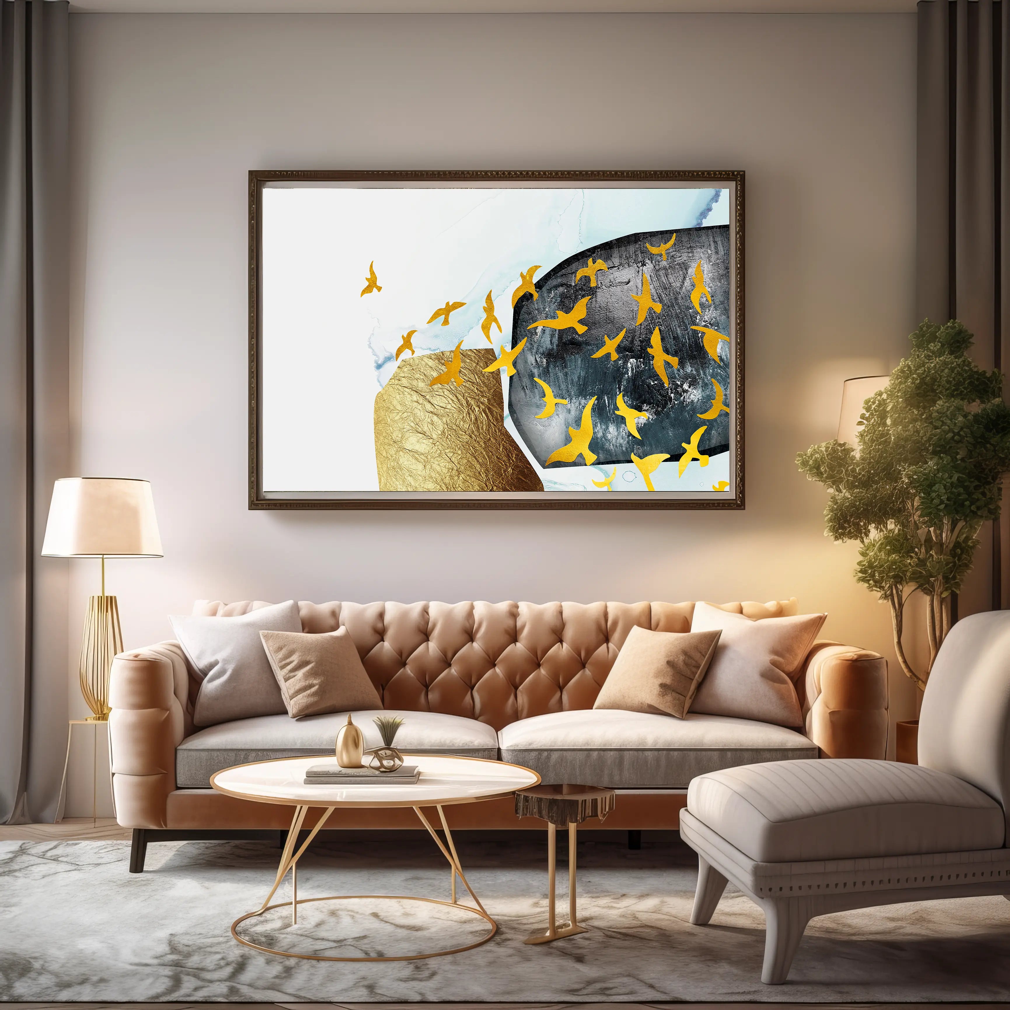 Abstract Canvas Wall Art SAD1419