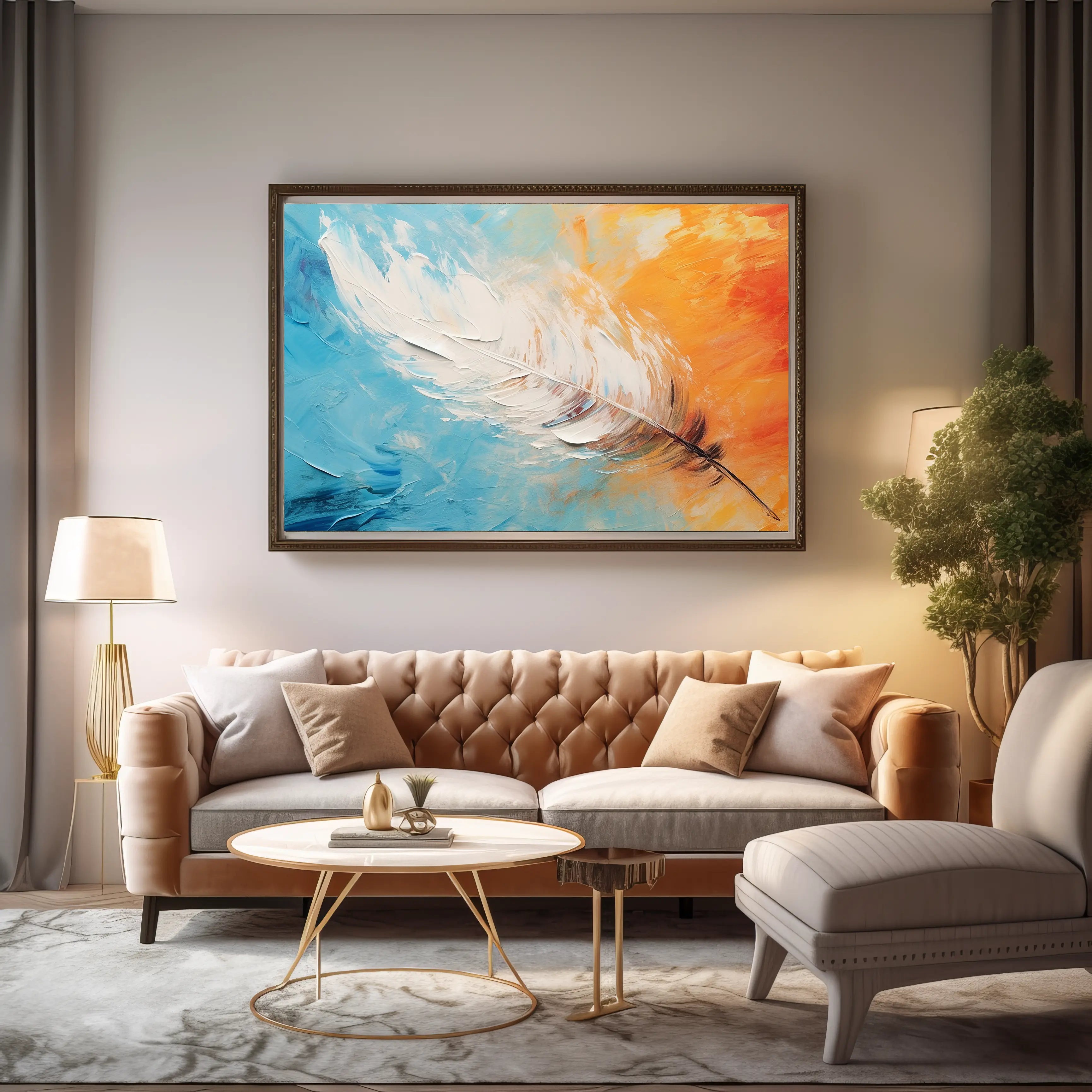 Abstract Canvas Wall Art SAD2006