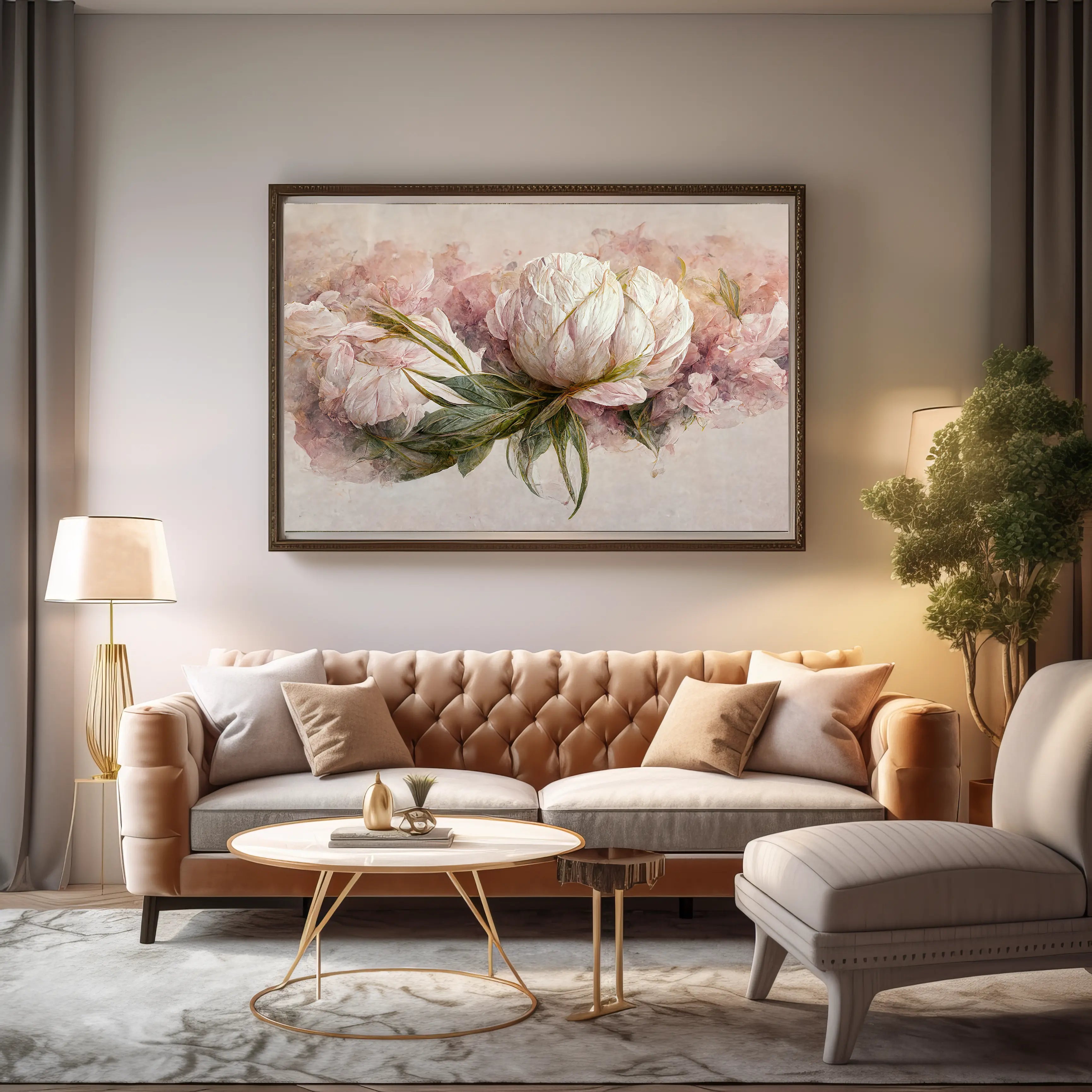 Floral Canvas Wall Art SAD1733