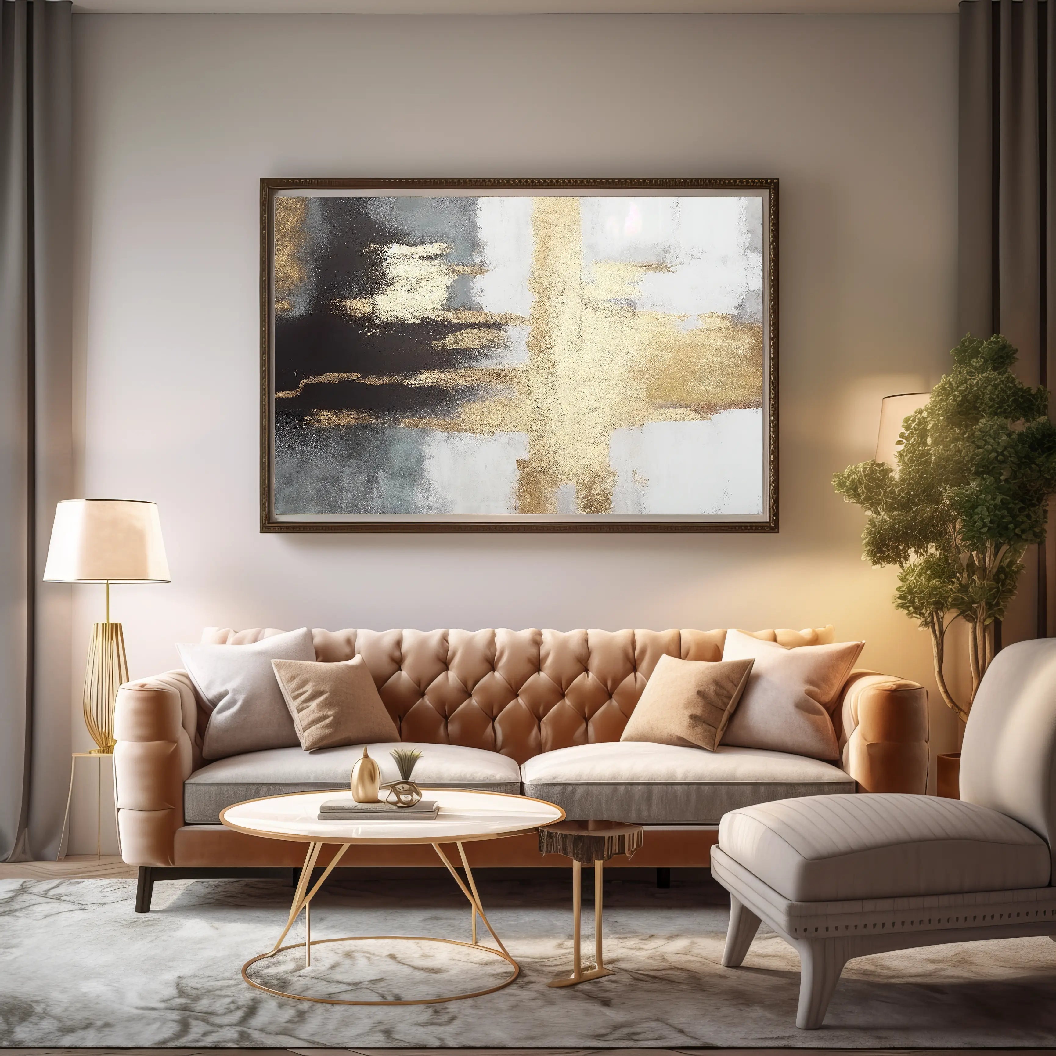 Abstract Canvas Wall Art SAD1074