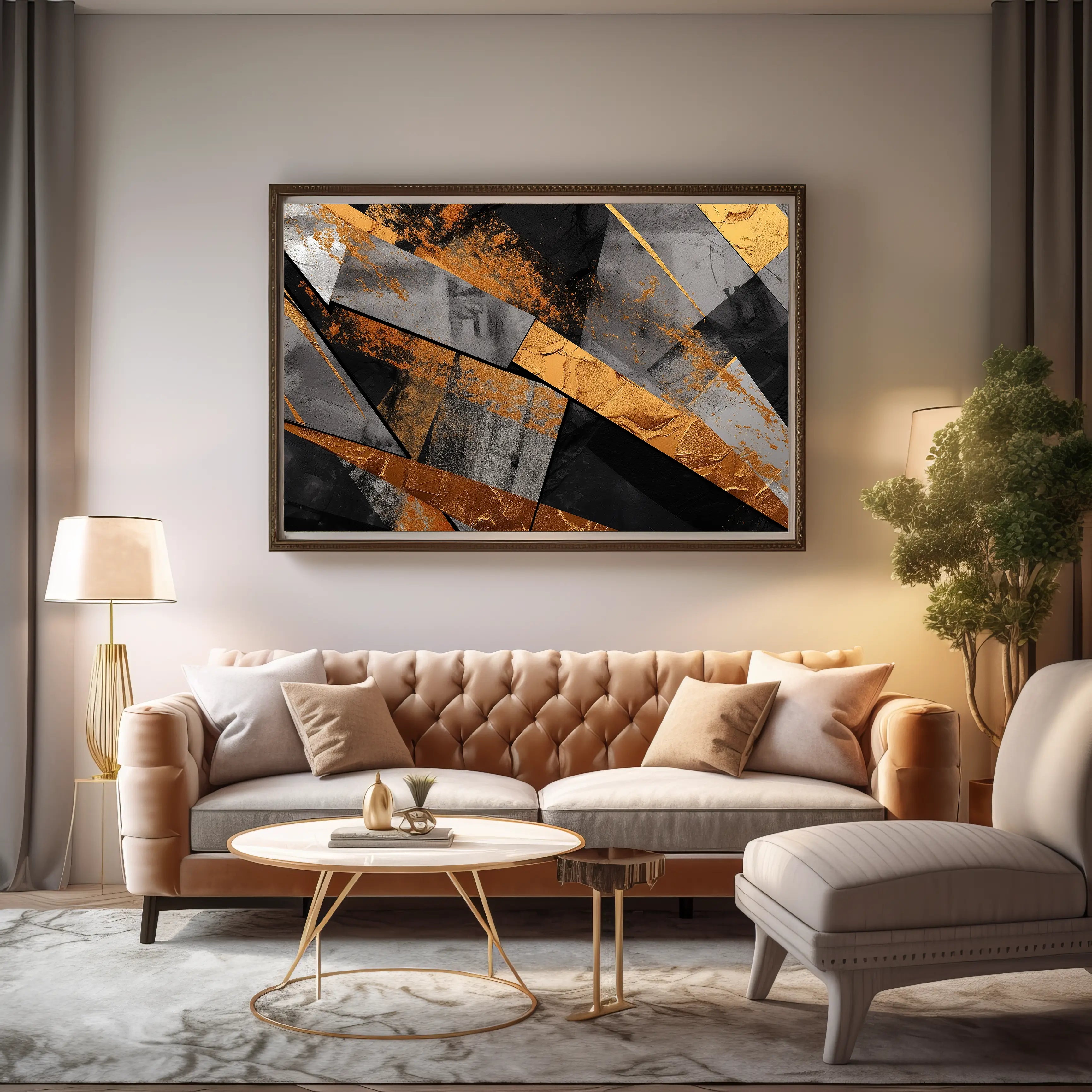 Abstract Canvas Wall Art SAD2001