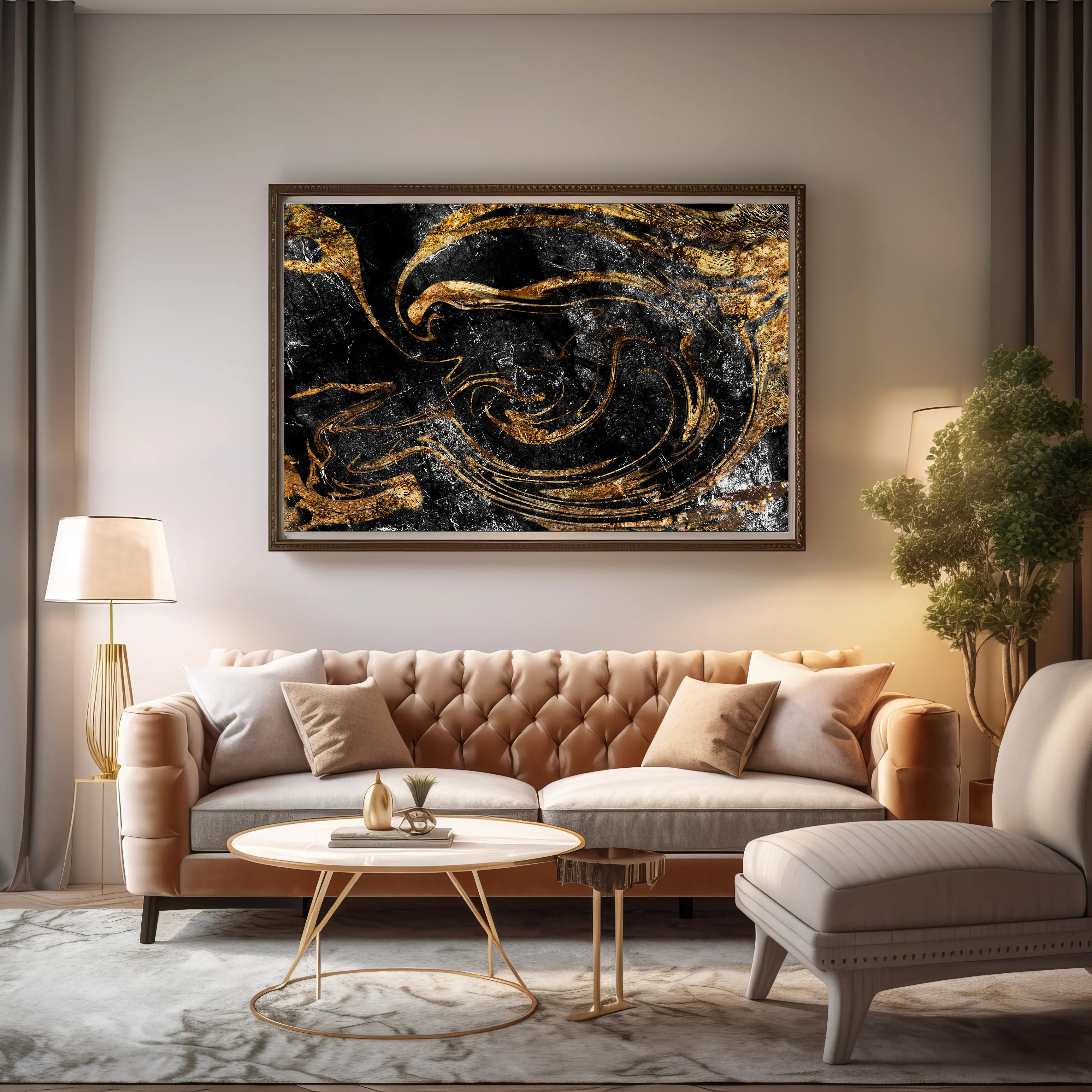 Abstract Canvas Wall Art SAD621