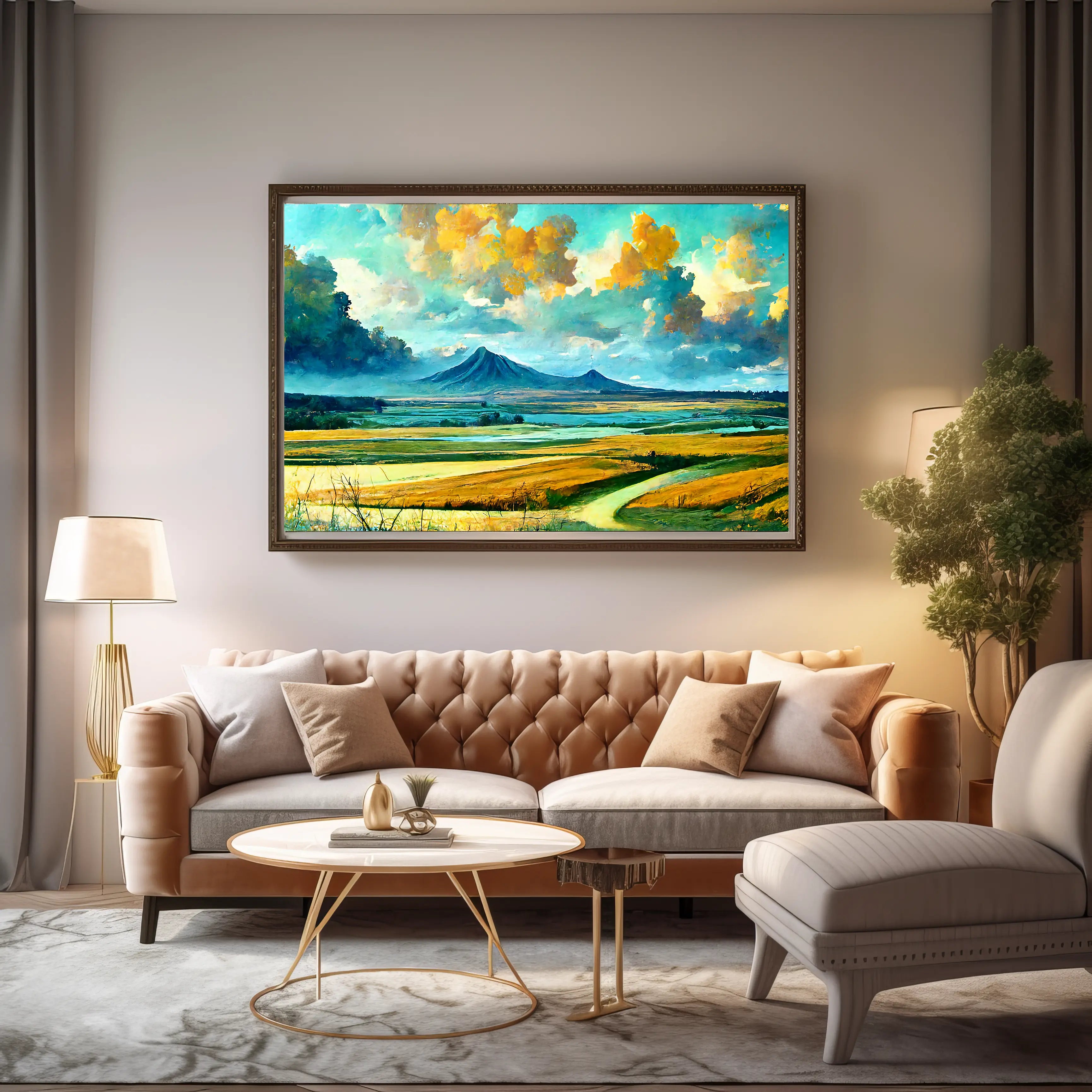 Landscape Canvas Wall Art SAD696