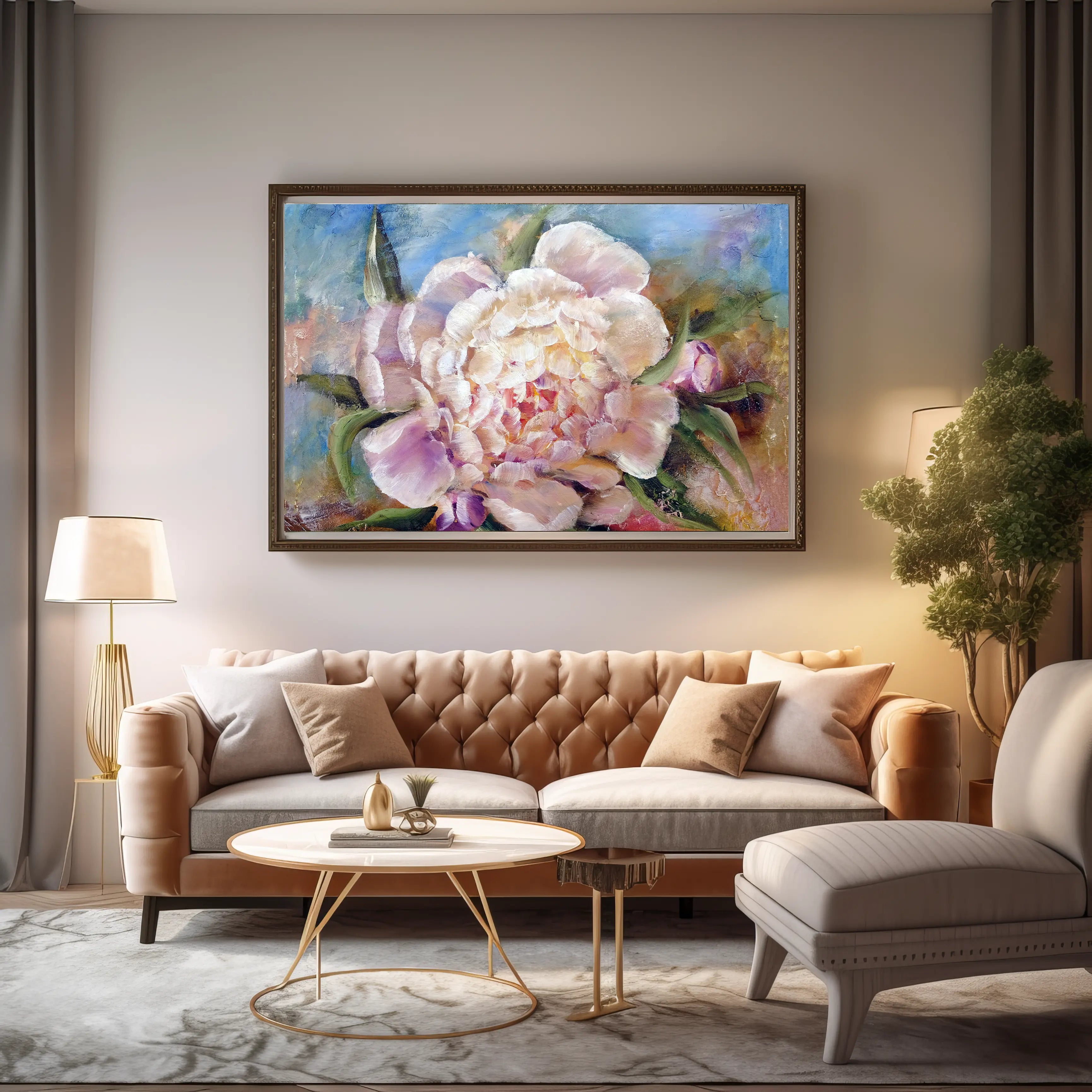 Floral Canvas Wall Art SAD769