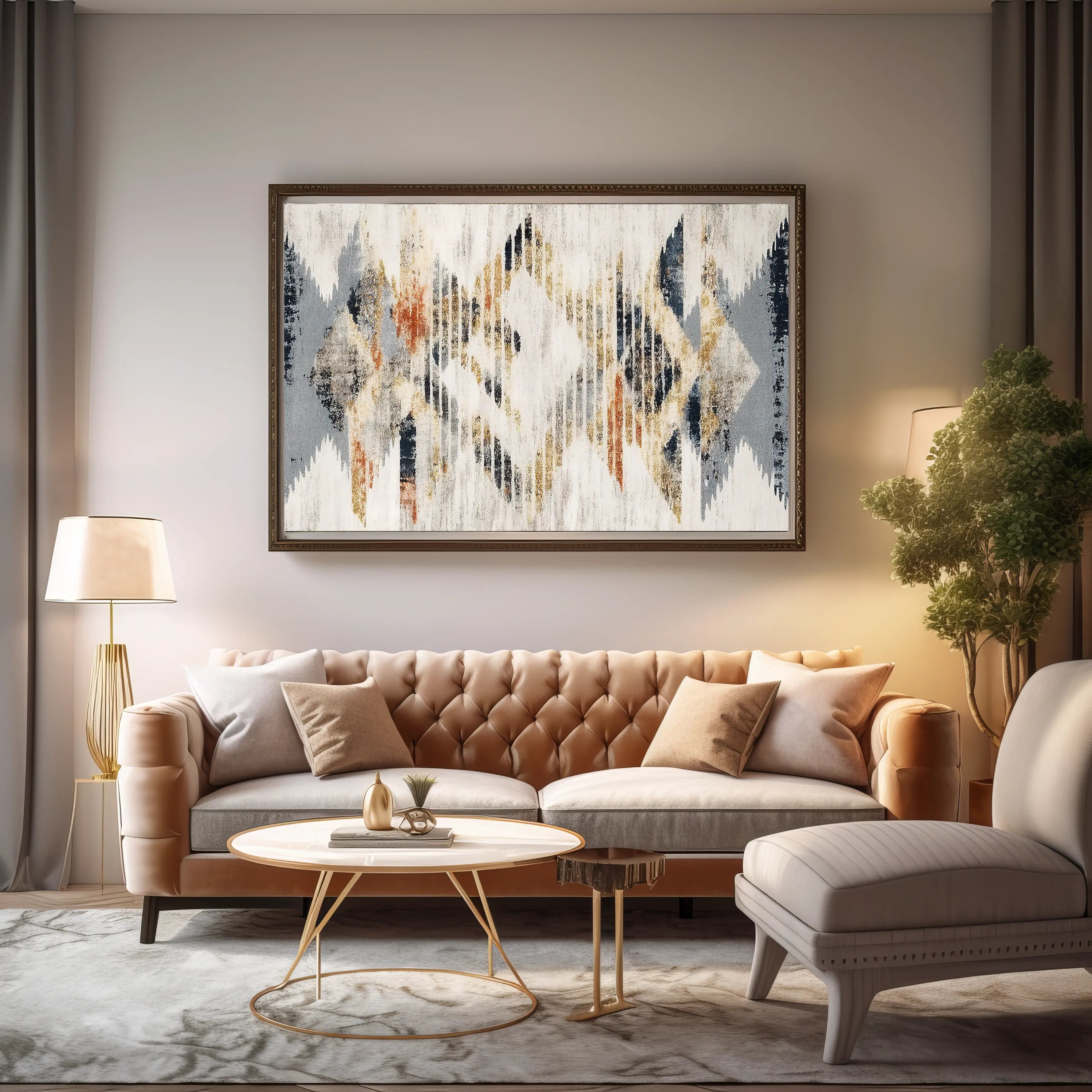 Abstract Canvas Wall Art SAD1948
