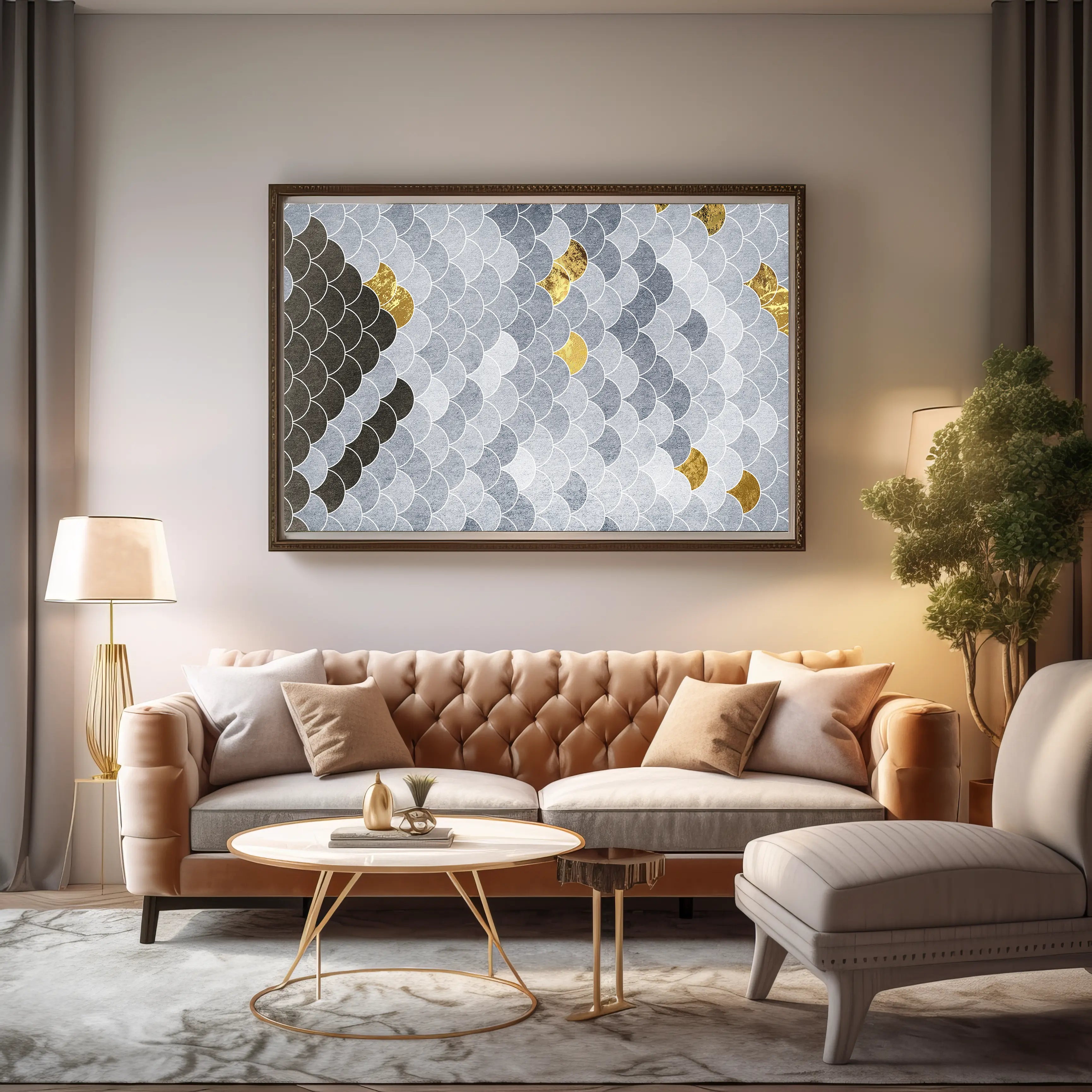 Abstract Canvas Wall Art SAD2231