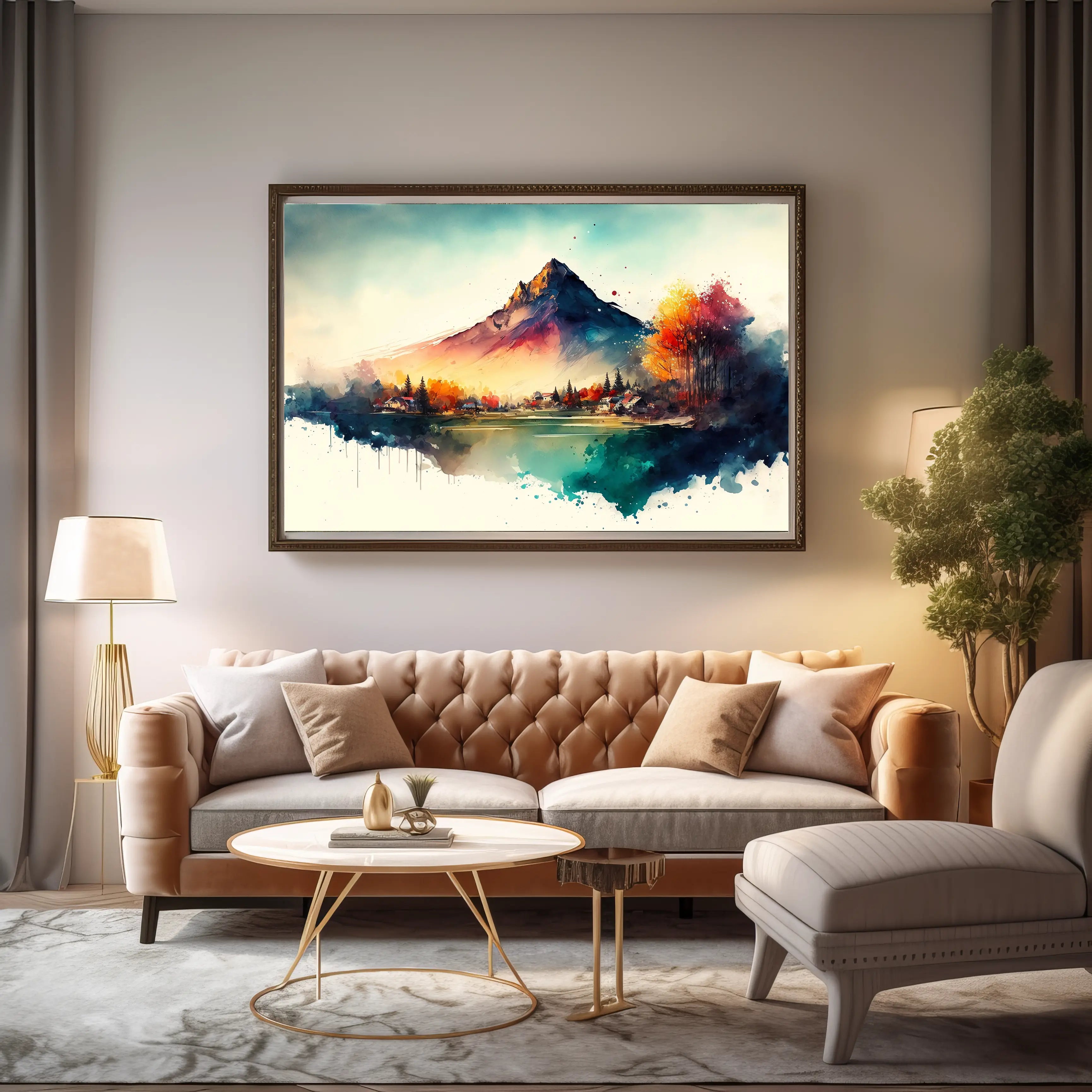 Landscape Canvas Wall Art SAD643