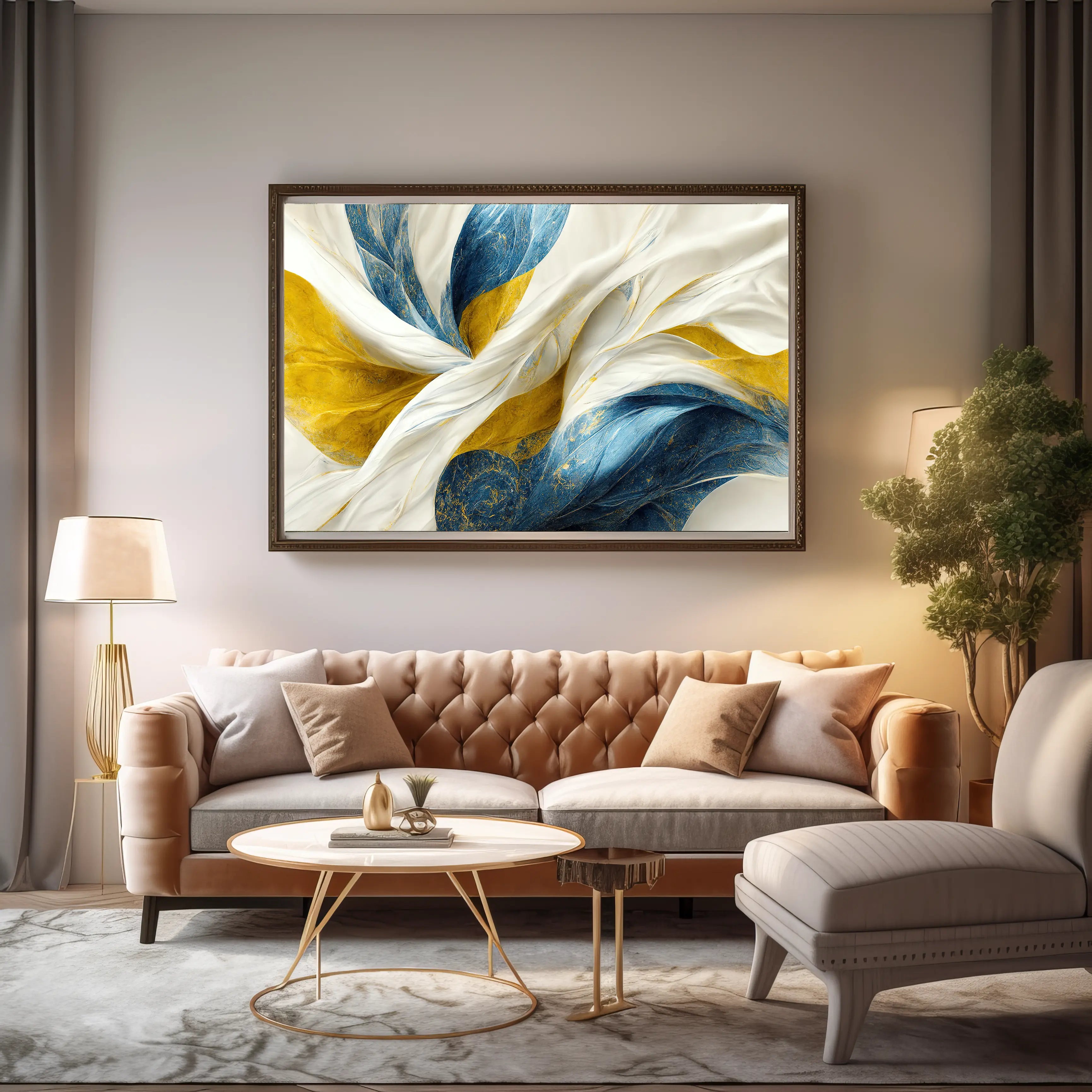Abstract Canvas Wall Art SAD619