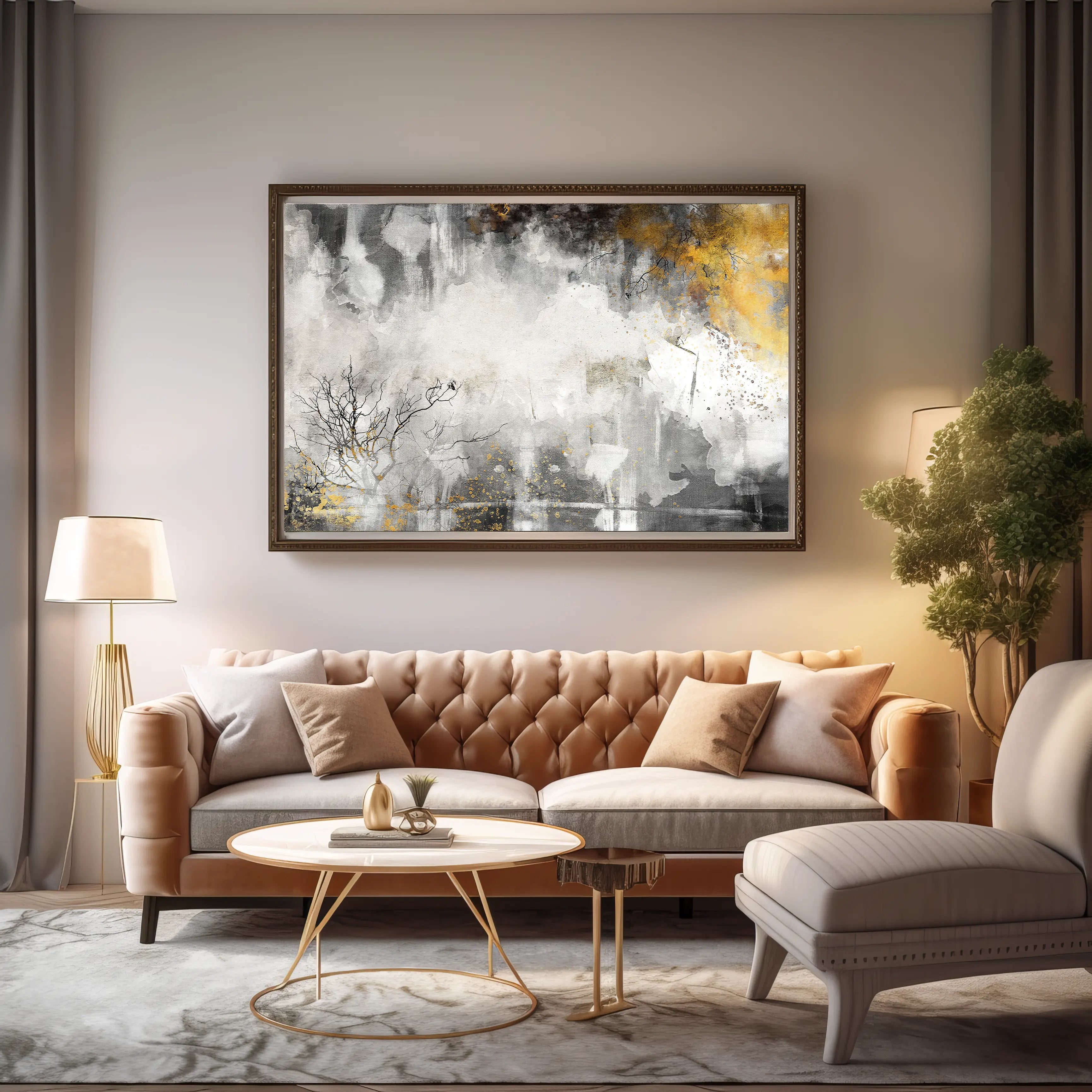 Abstract Canvas Wall Art SAD1291