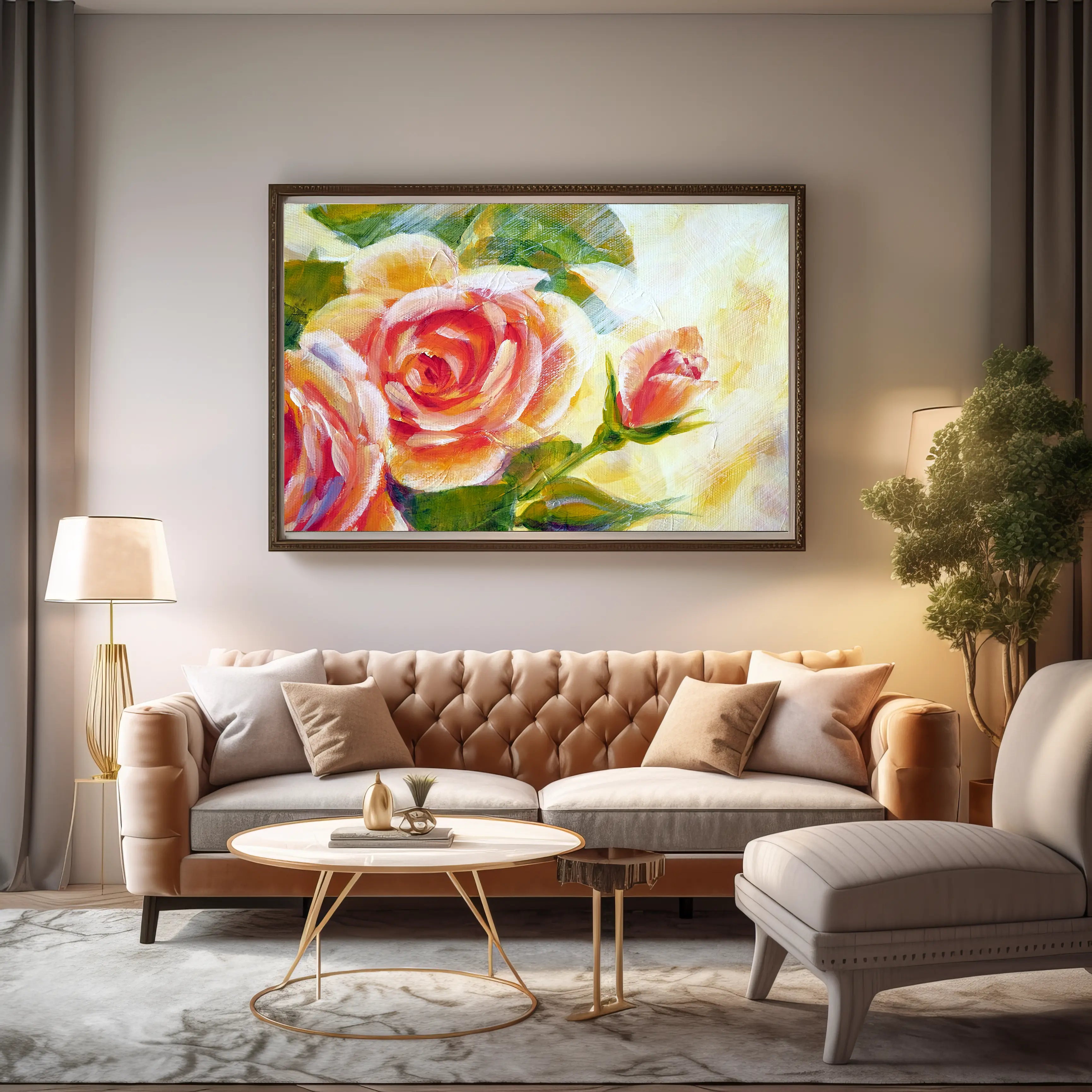 Floral Canvas Wall Art SAD1213