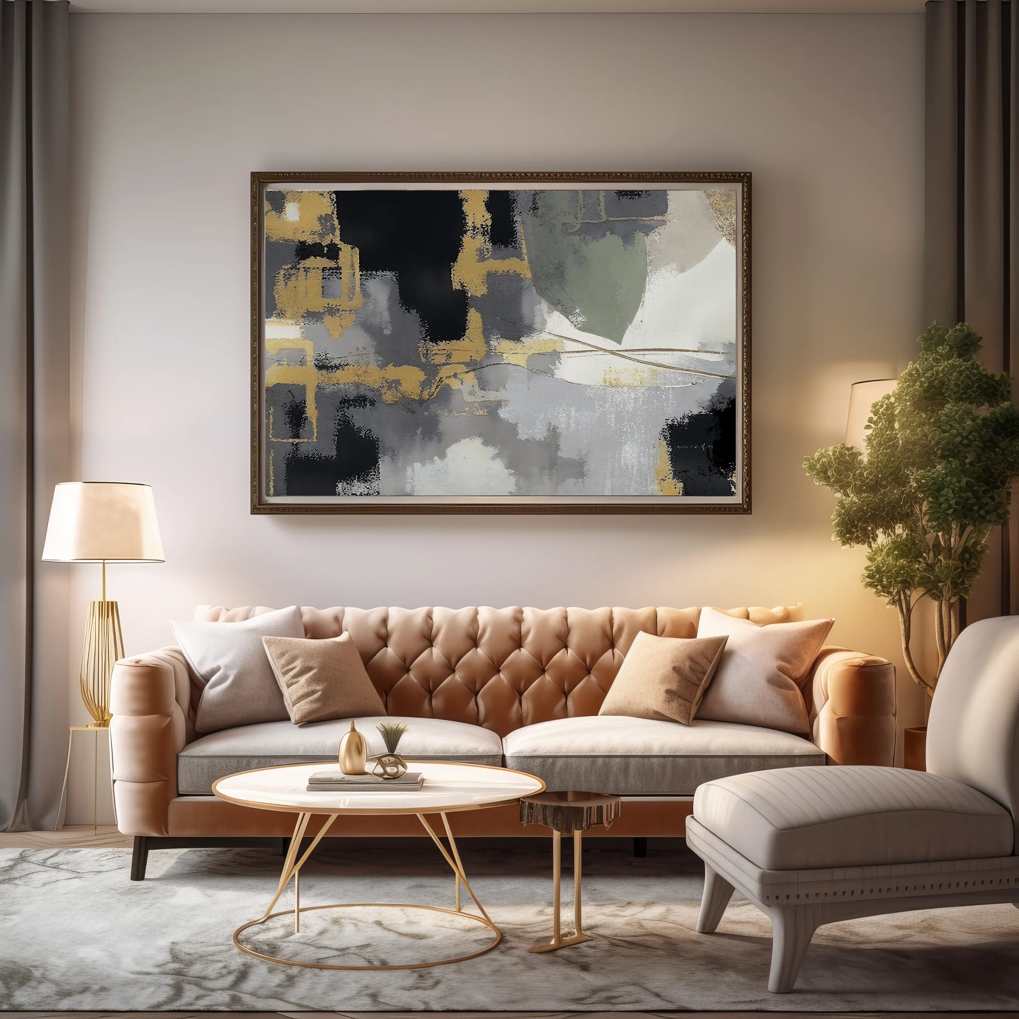 Abstract Canvas Wall Art SAD1951