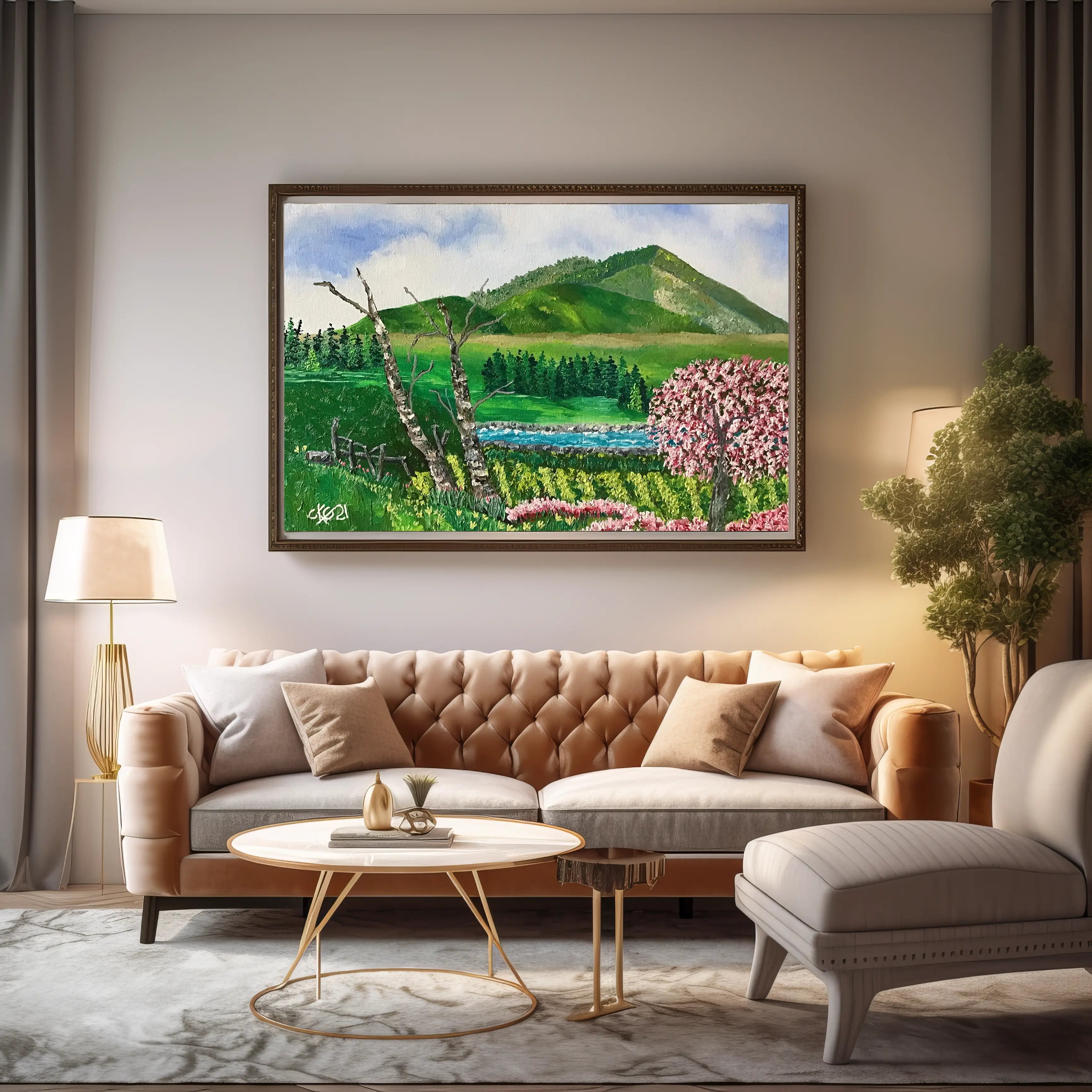 Landscape Canvas Wall Art SAD761