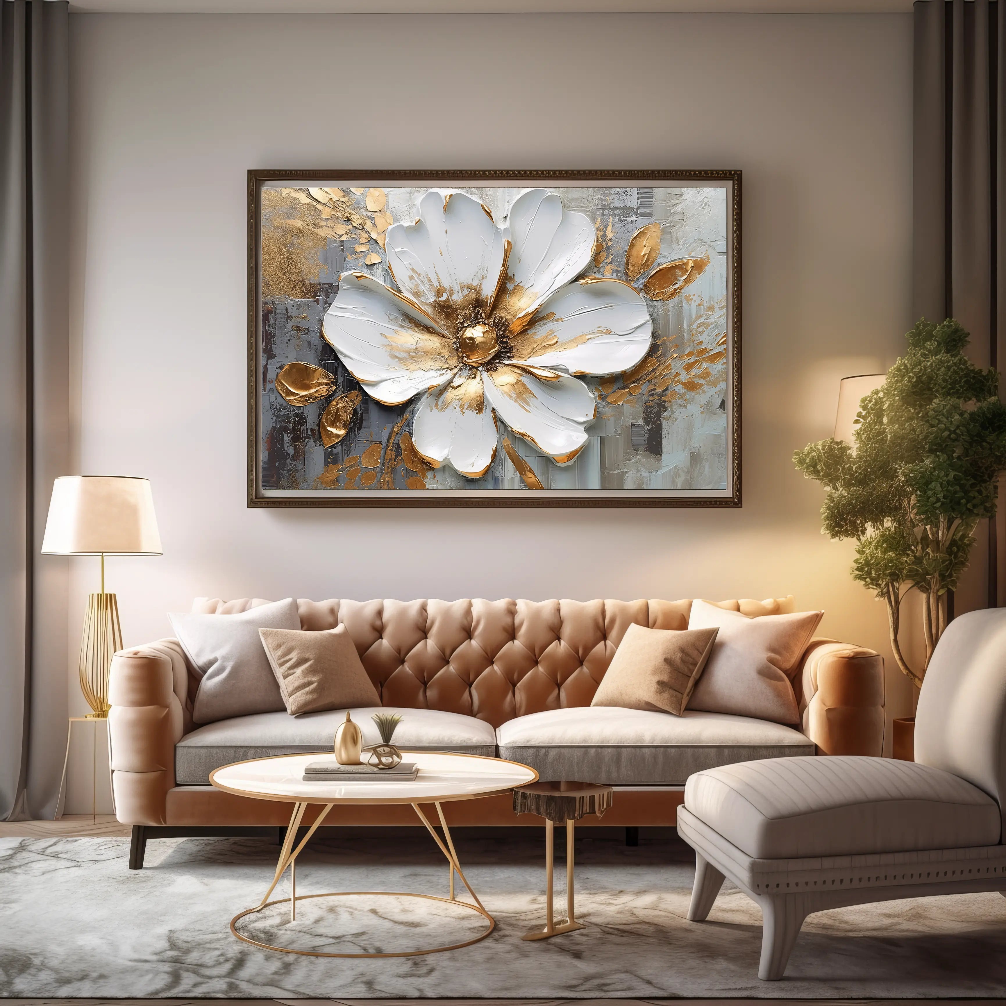 Floral Canvas Wall Art SAD1299