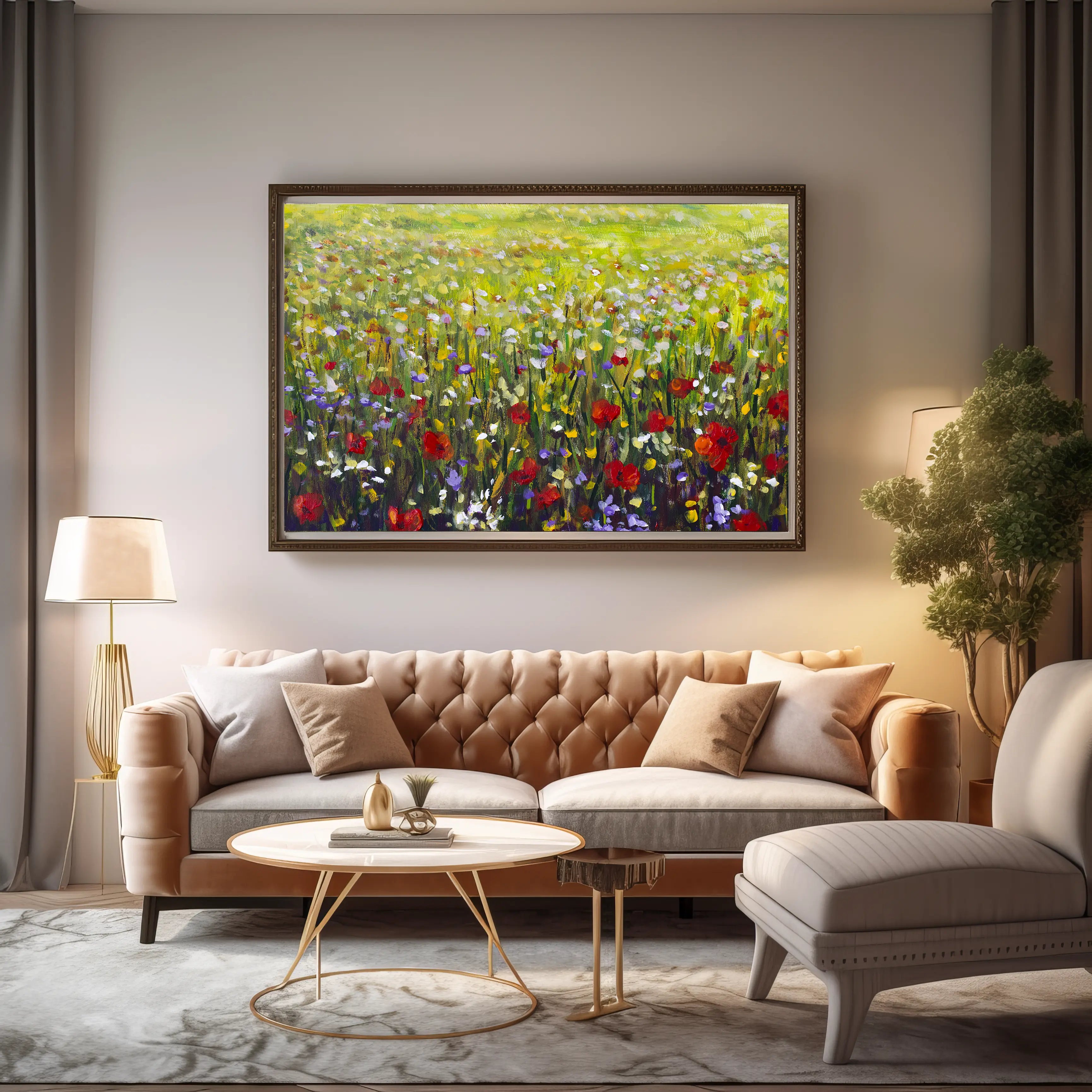 Floral Canvas Wall Art SAD1191
