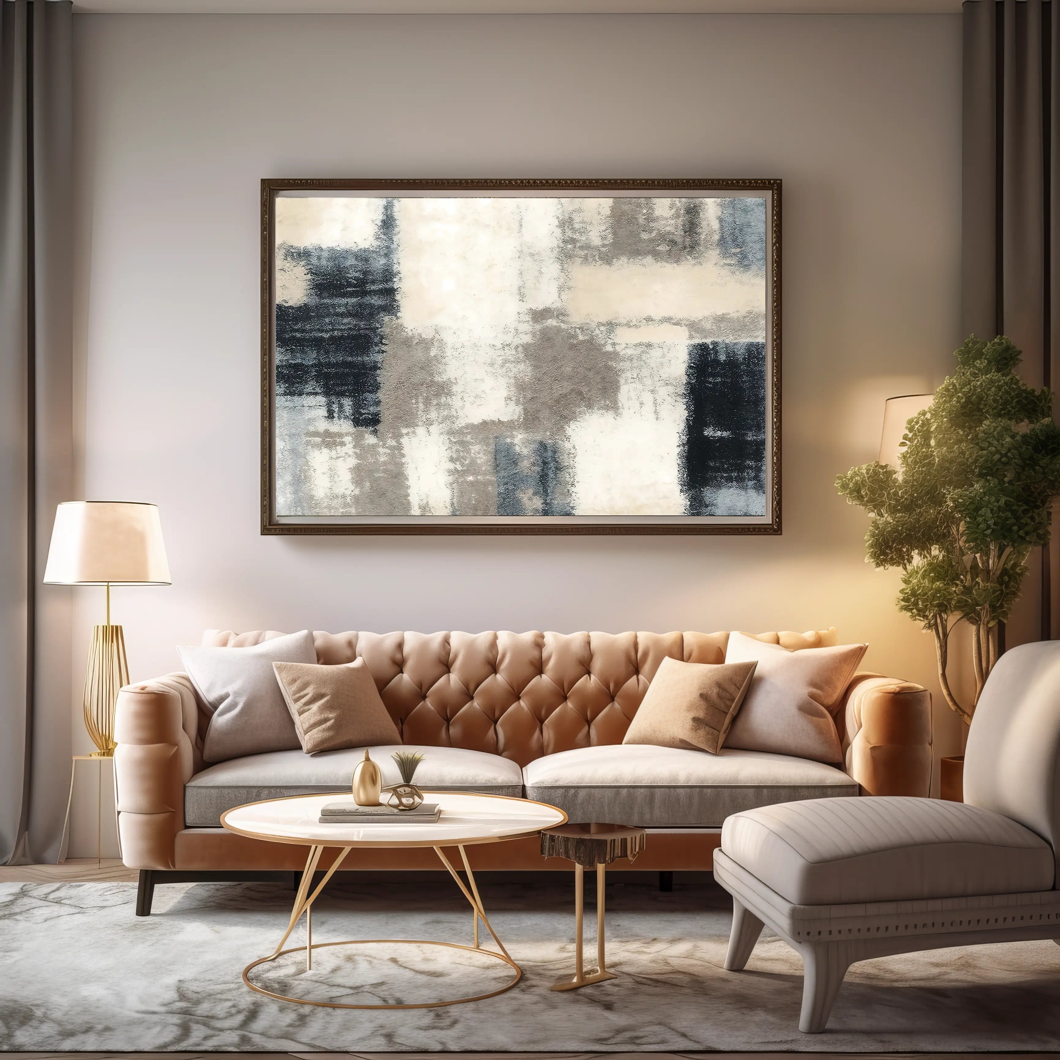Abstract Canvas Wall Art SAD1909