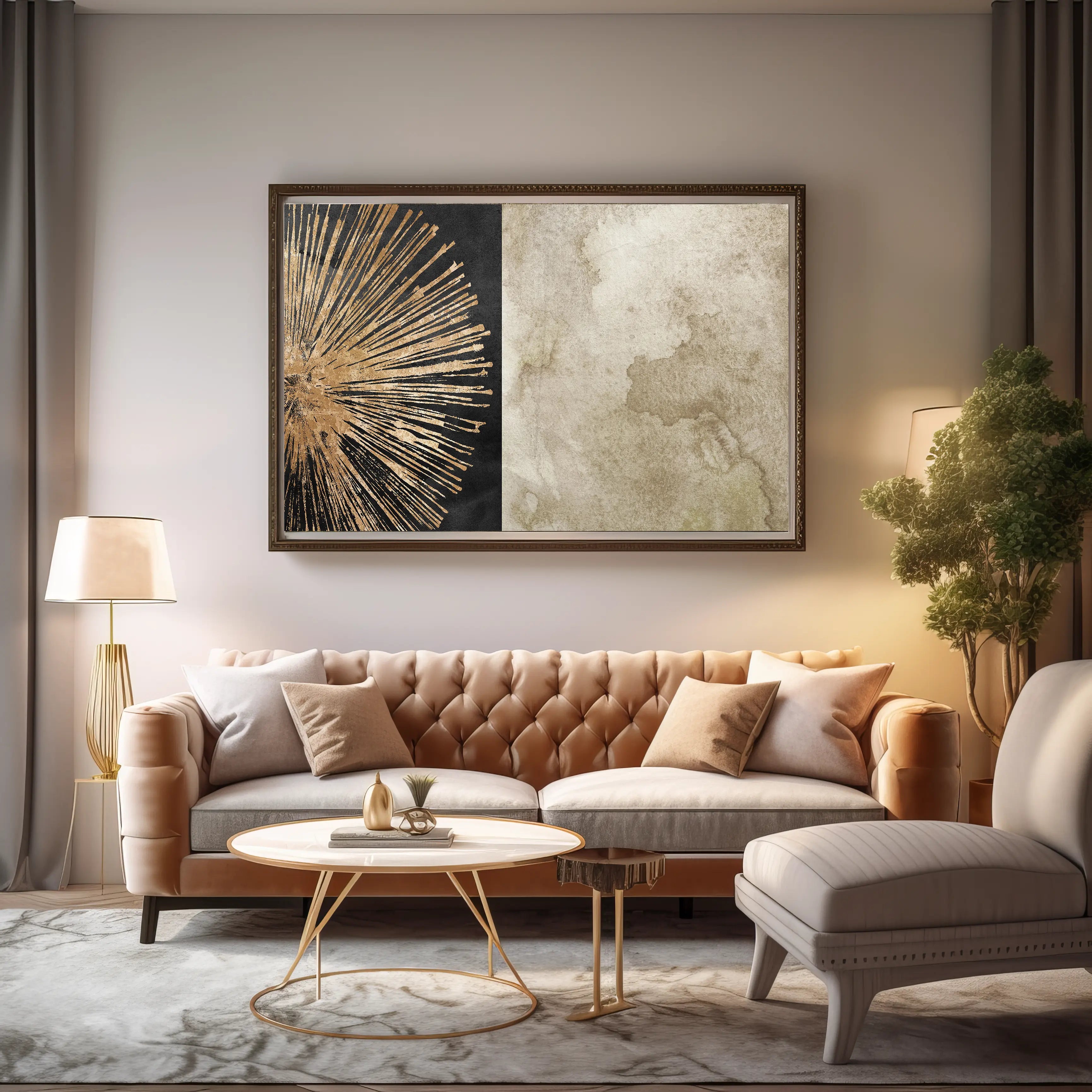 Abstract Canvas Wall Art SAD2233