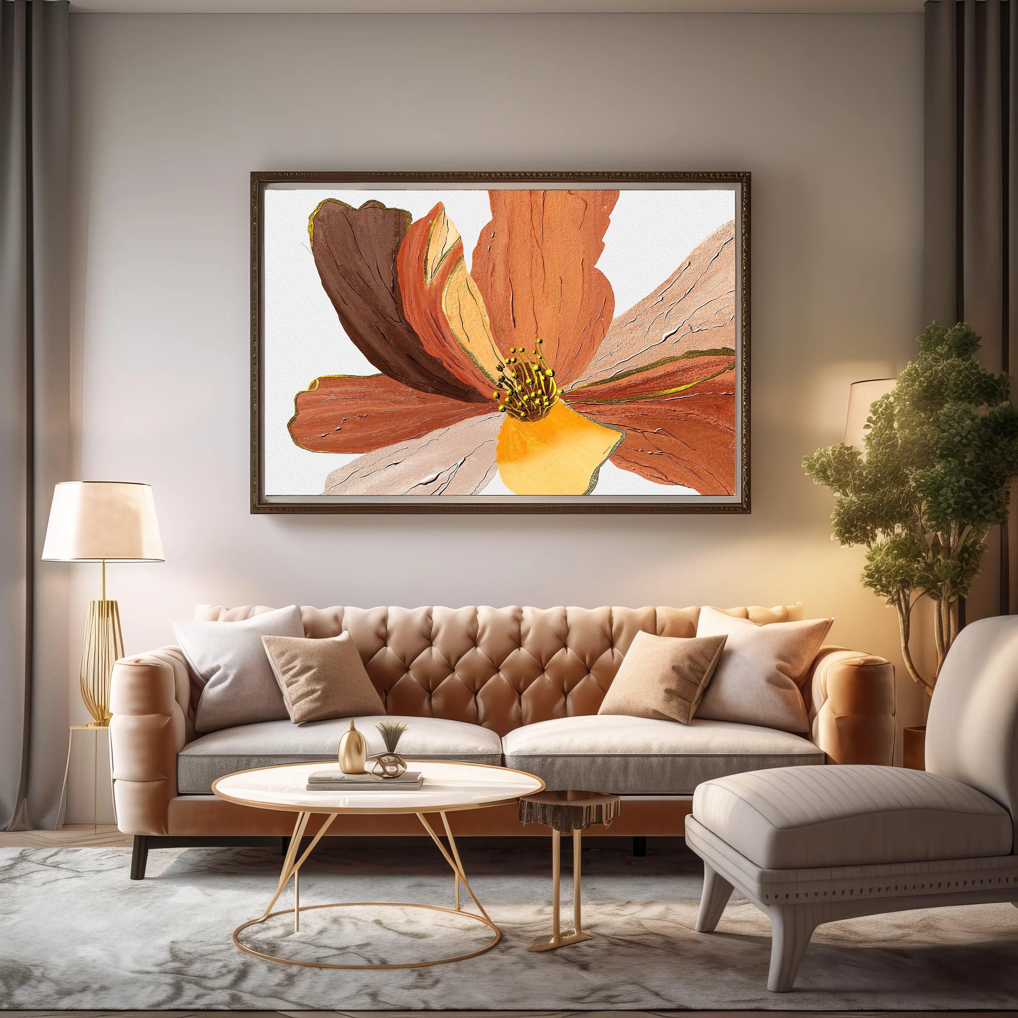 Floral Canvas Wall Art SAD2170