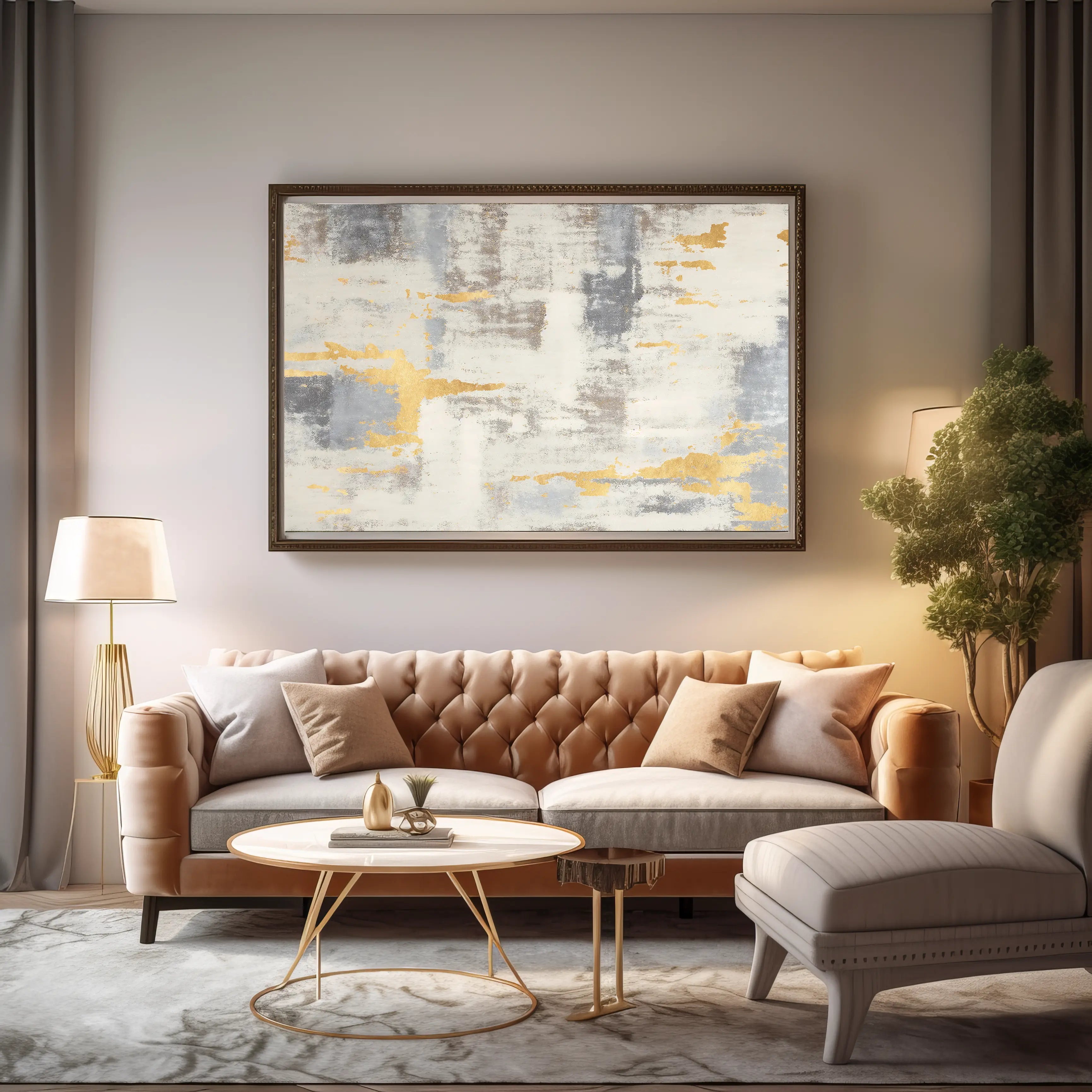 Abstract Canvas Wall Art SAD1307