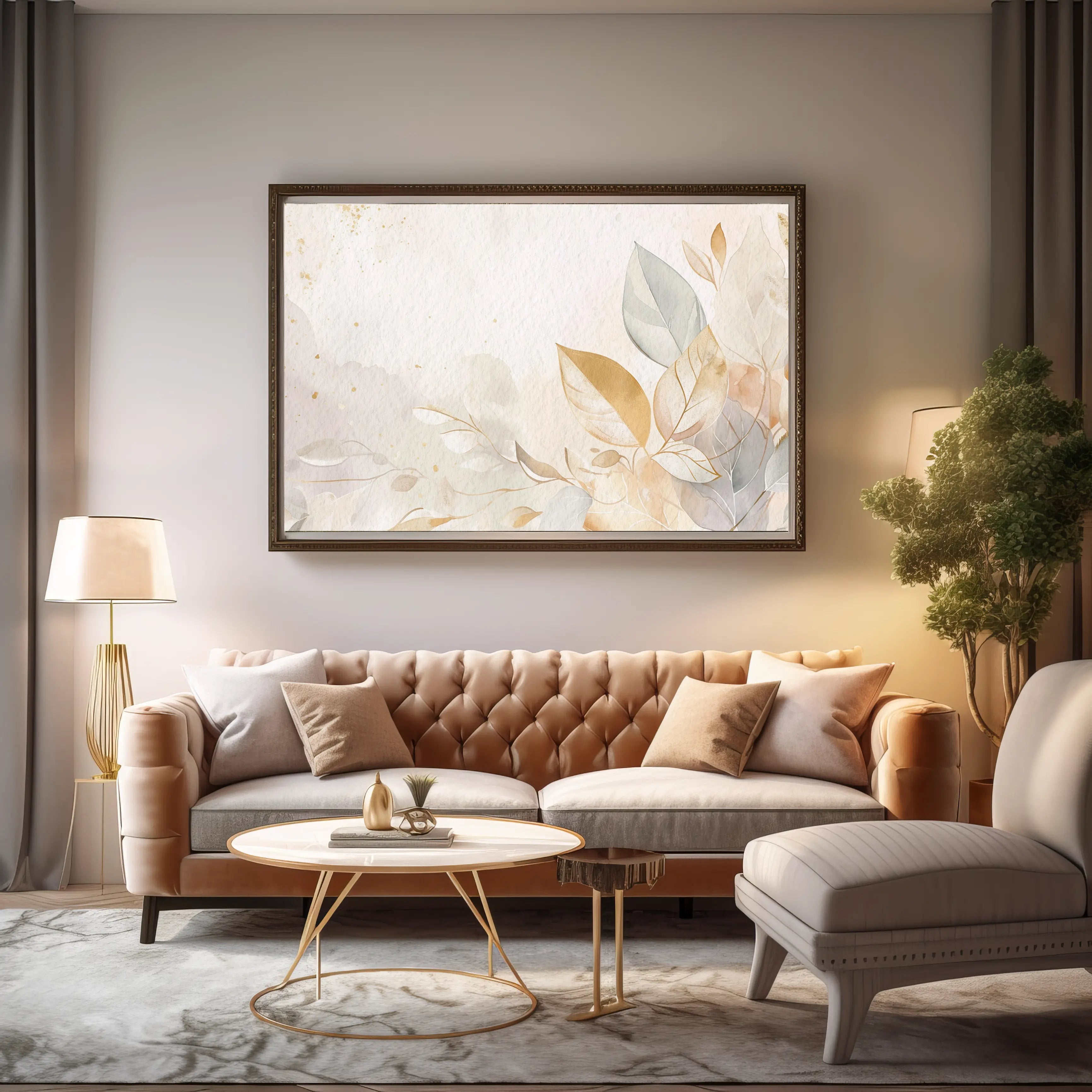 Floral Canvas Wall Art SAD2190