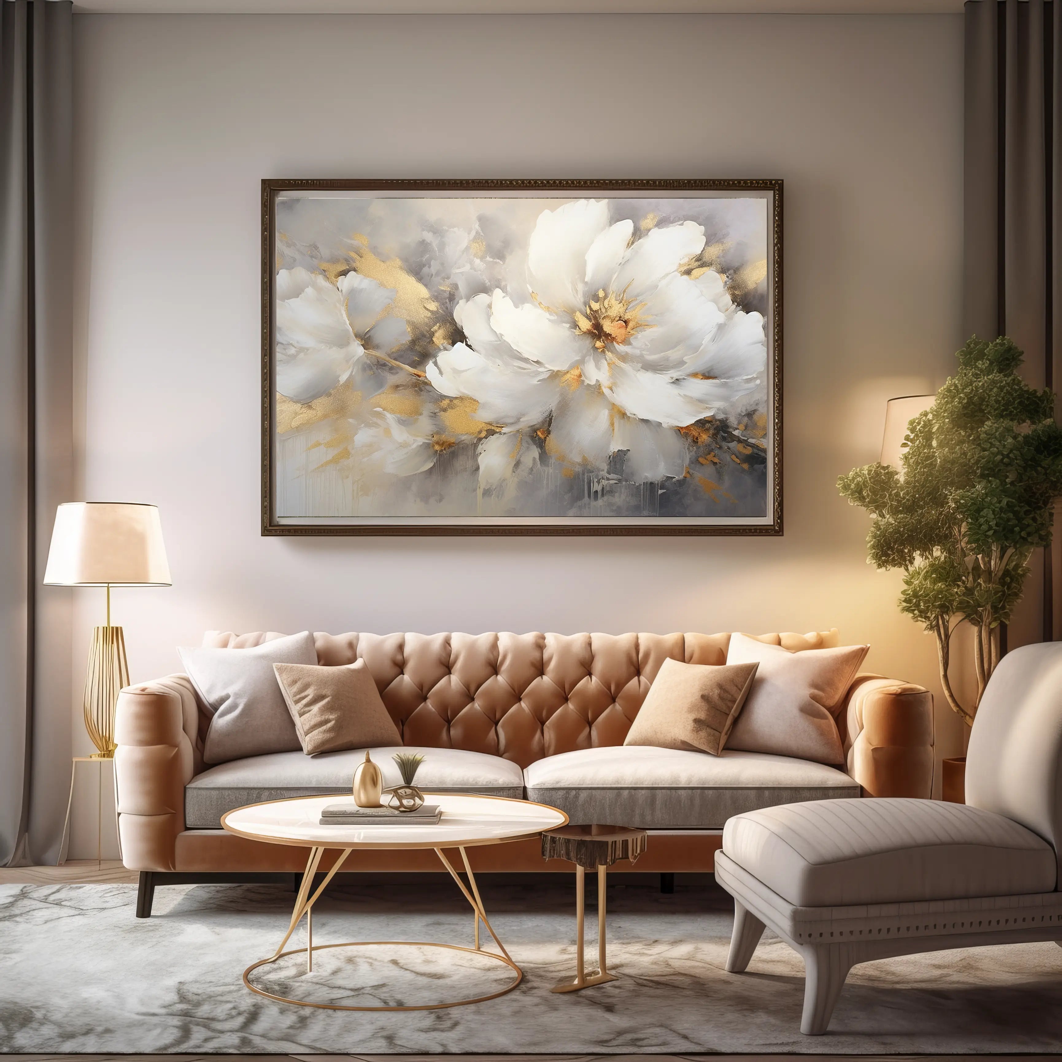 Floral Canvas Wall Art SAD2044