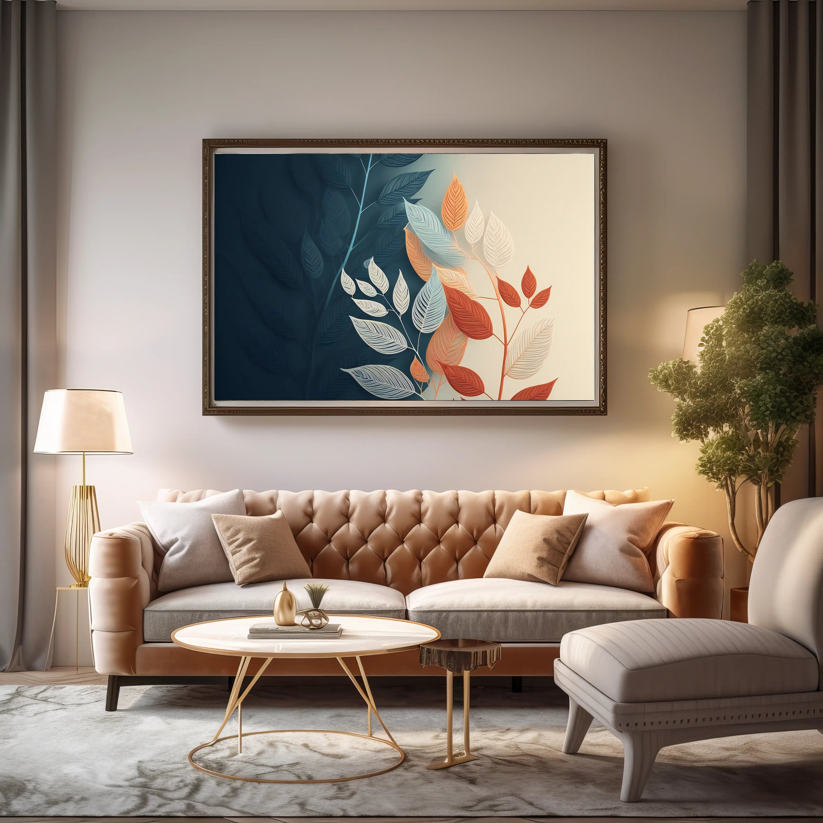 Floral Canvas Wall Art SAD2232
