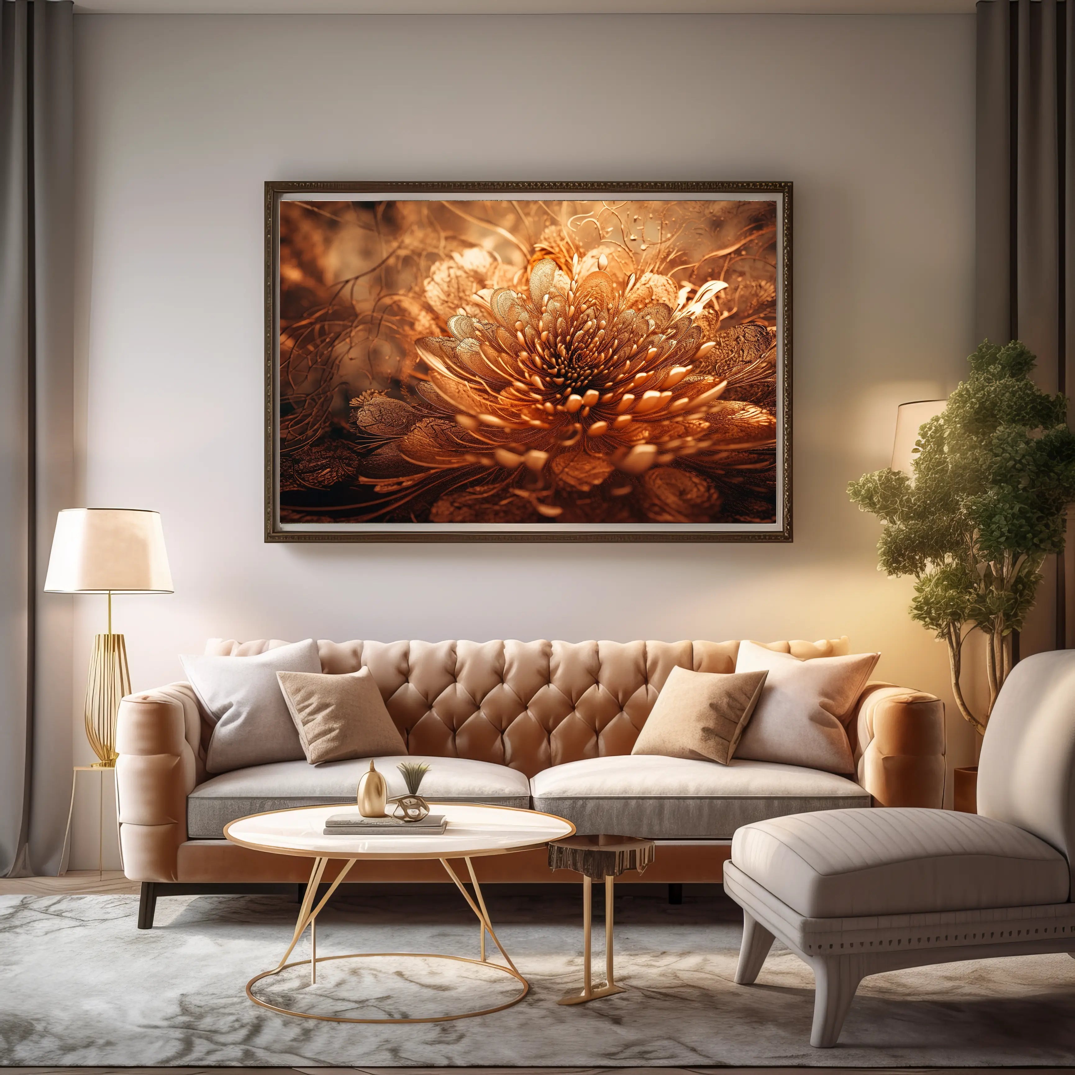 Floral Canvas Wall Art SAD1683