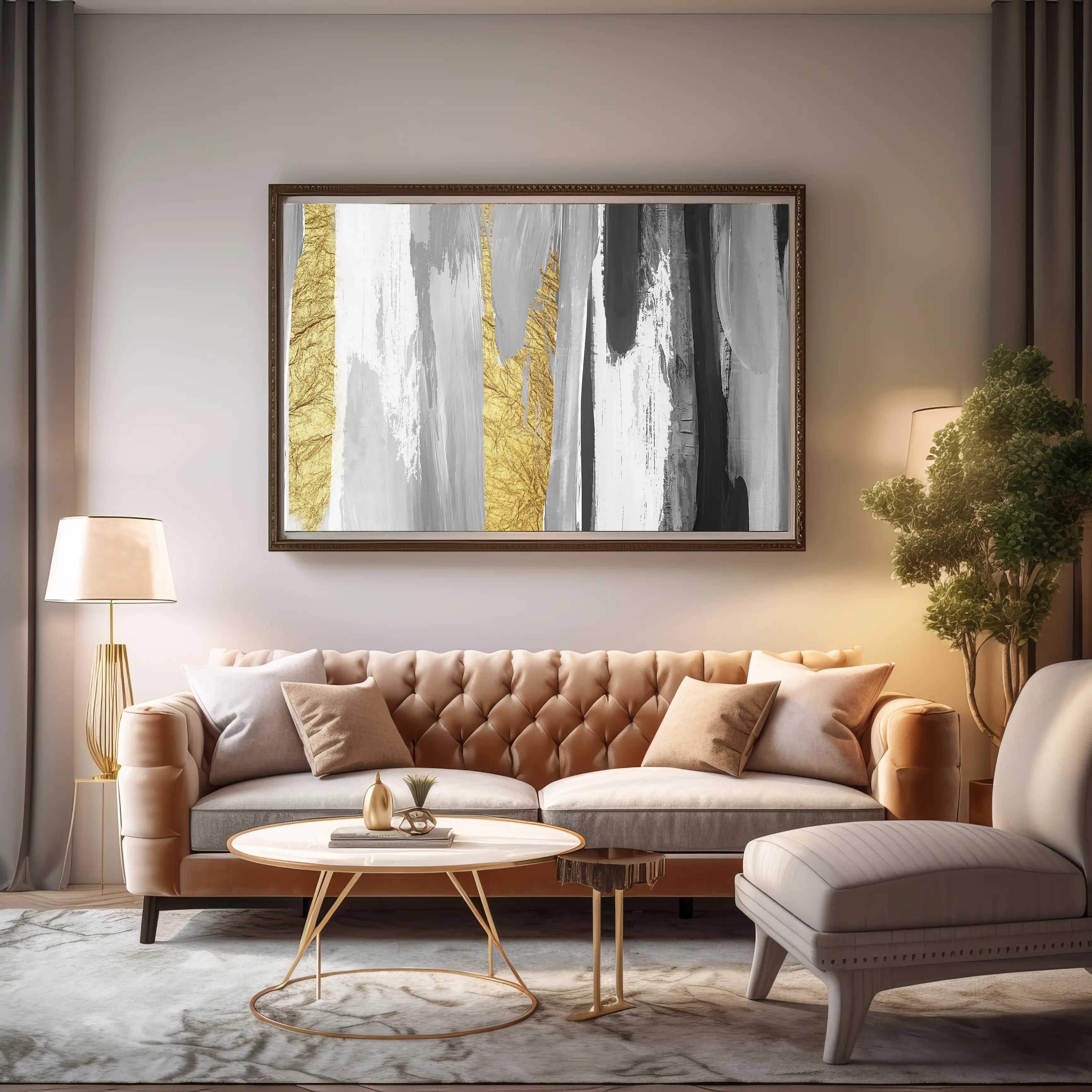 Abstract Canvas Wall Art SAD635