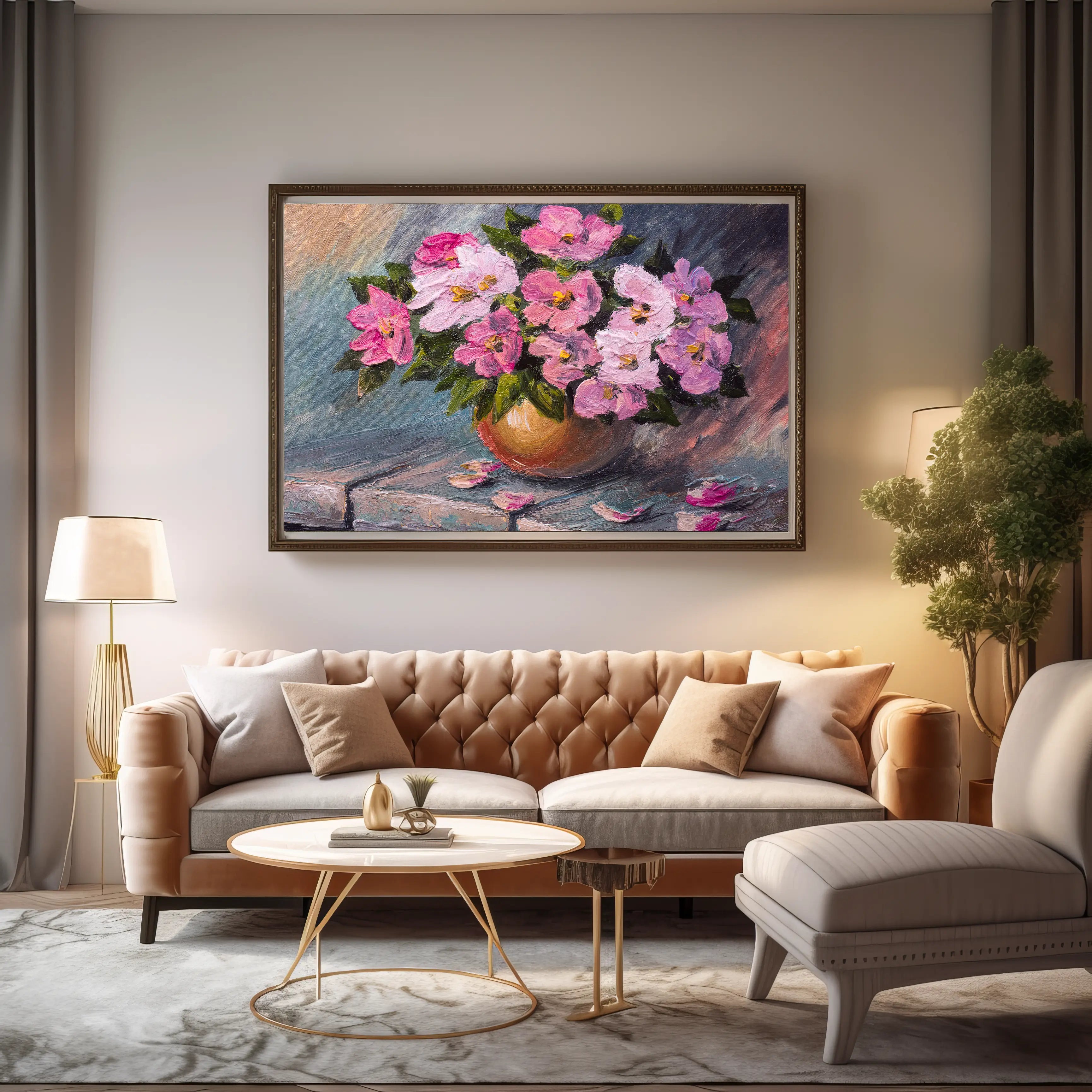 Floral Canvas Wall Art SAD986