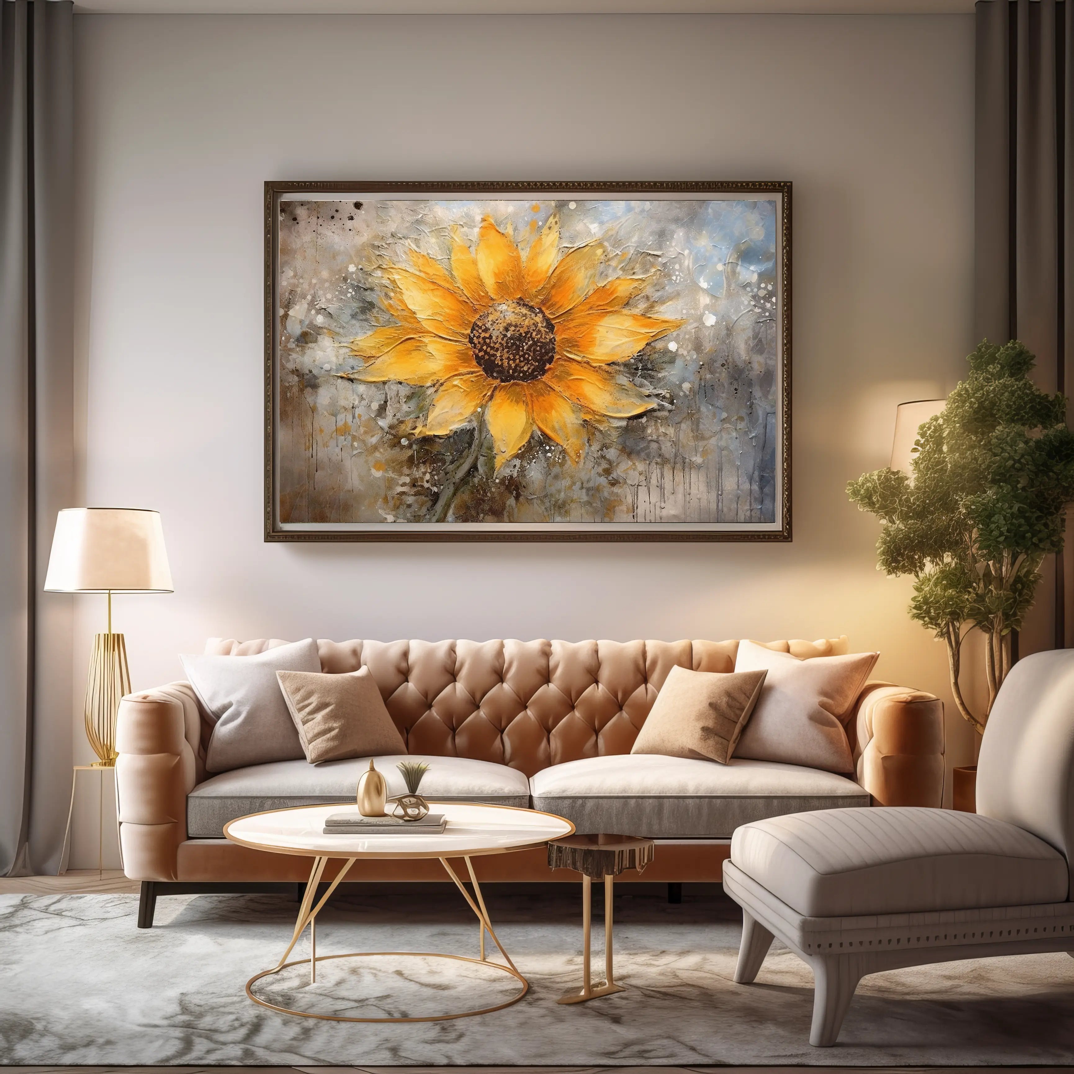 Floral Canvas Wall Art SAD728